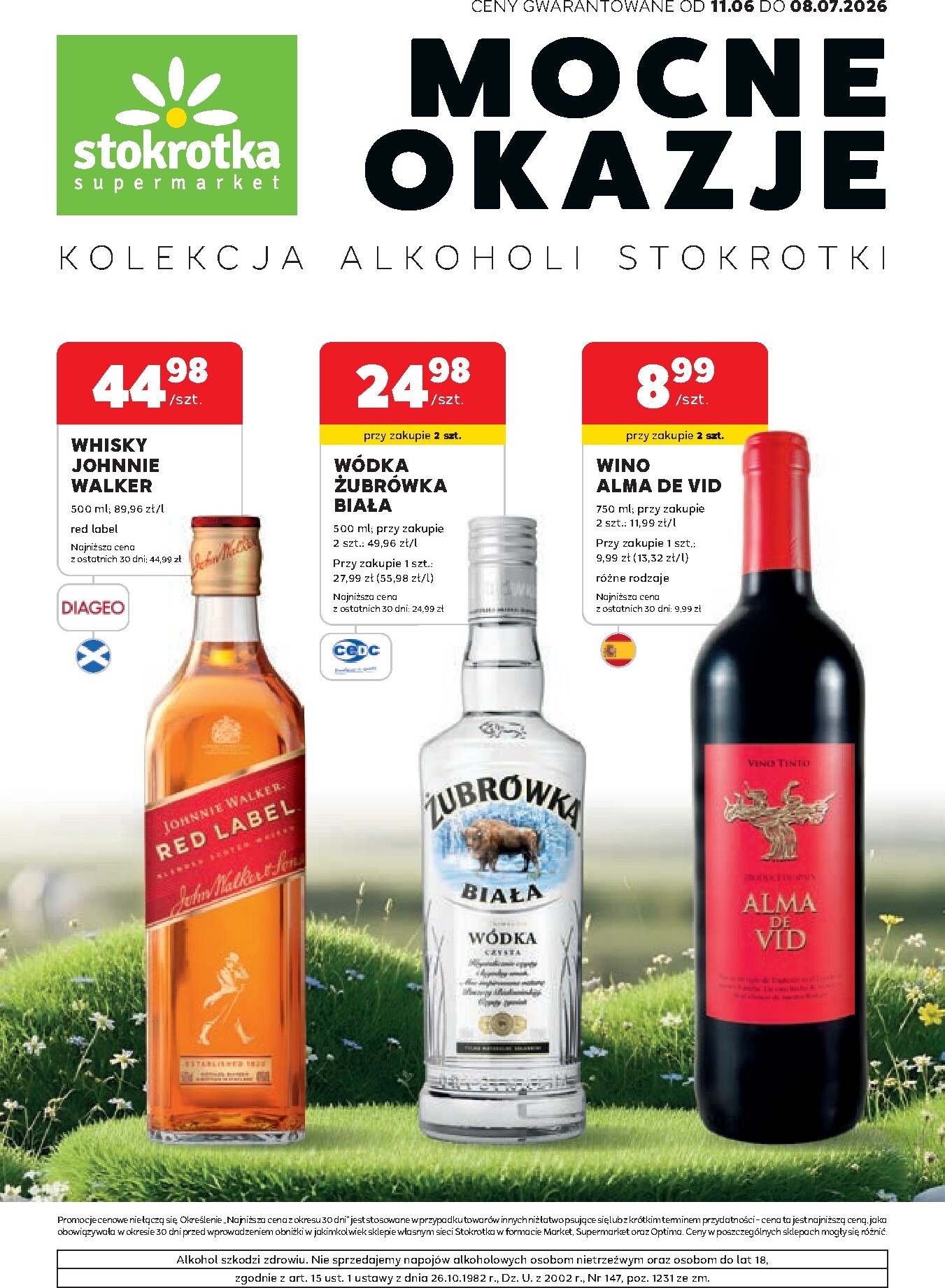 stokrotka - Nowa gazetka Stokrotka - W dobrym smaku! ważna od 11.06.2026 do 08.07.2026