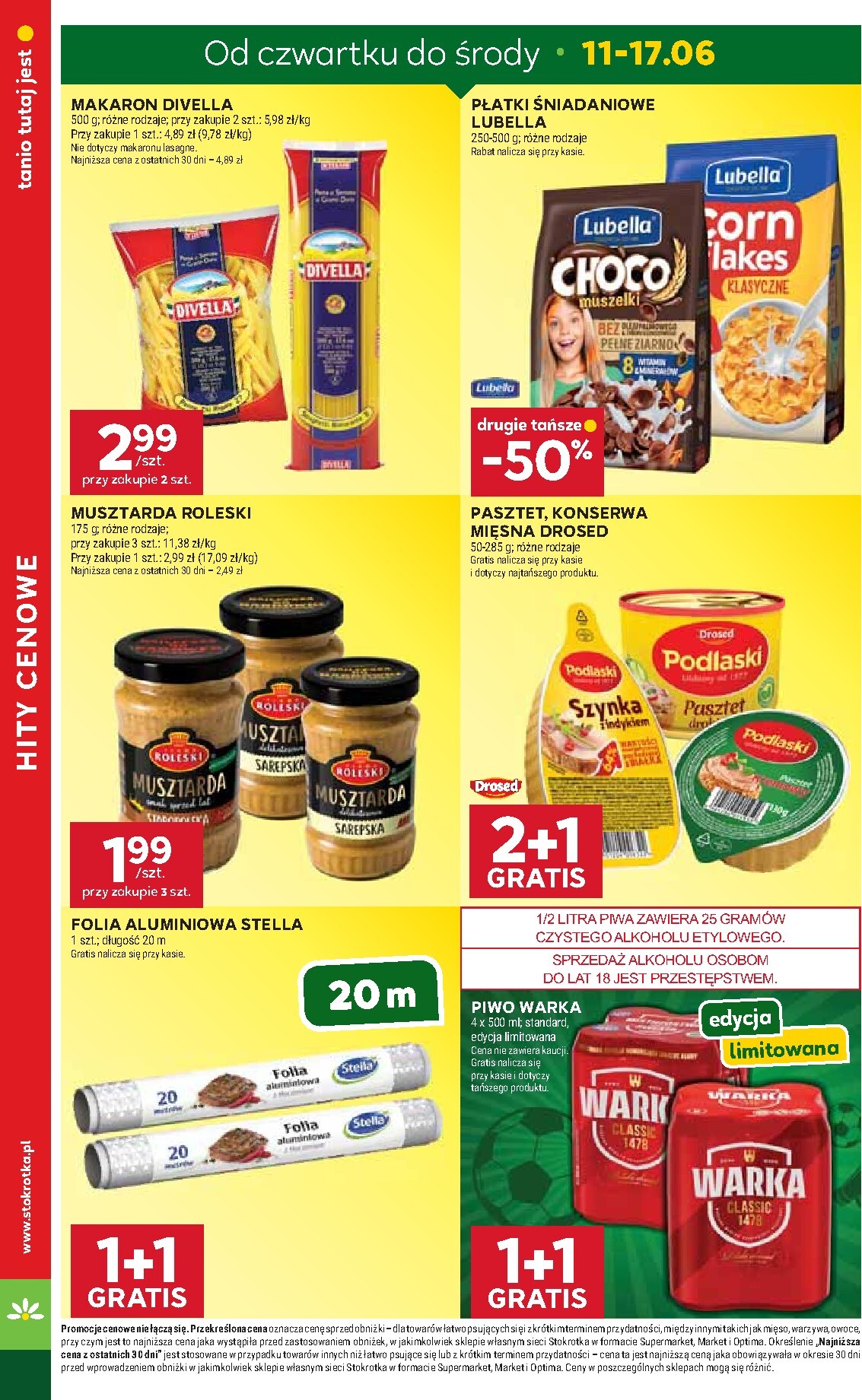 stokrotka - Nowa gazetka Stokrotka - Supermarket ważna od 11.06.2026 do 17.06.2026 - page: 4