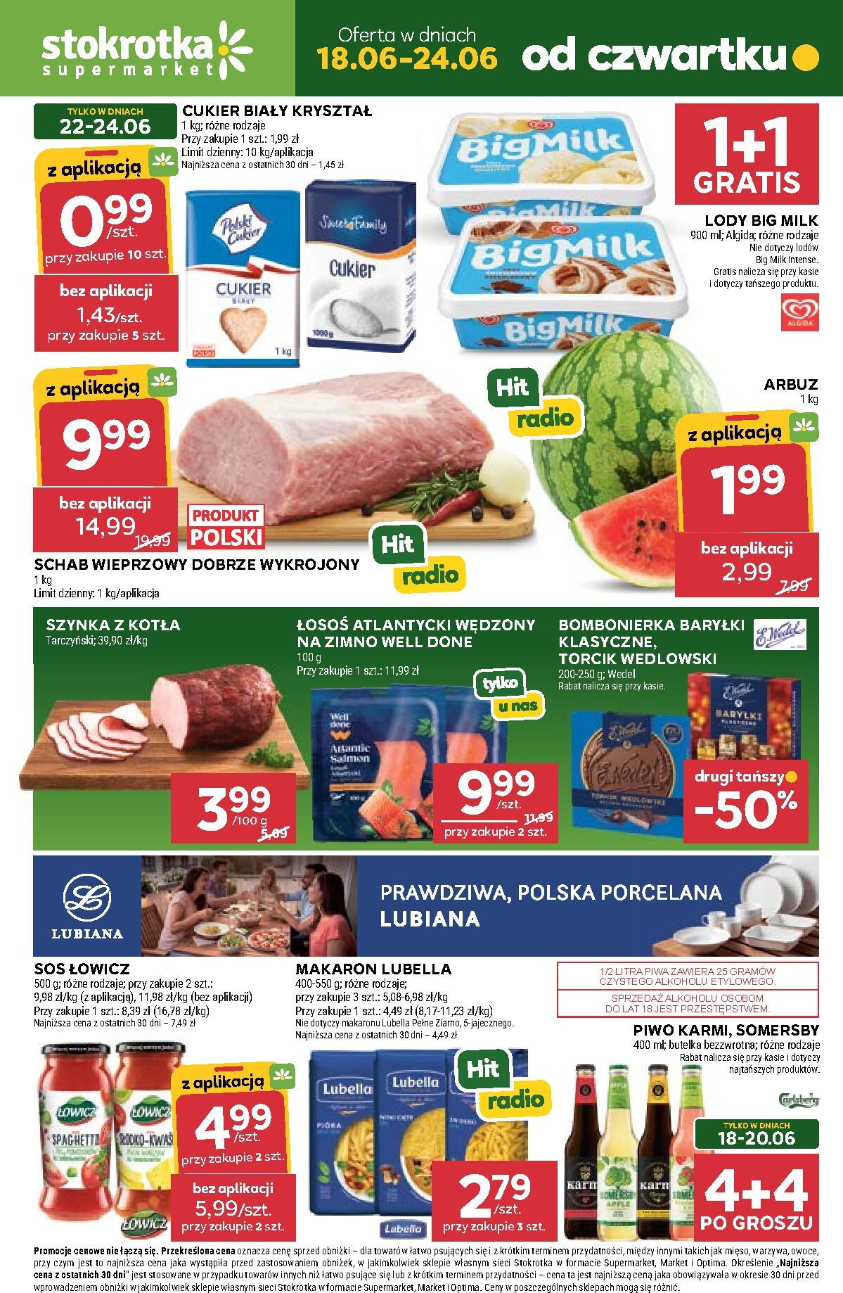 stokrotka - Nowa gazetka Stokrotka Supermarket ważna od 18.06.2026 do 24.06.2026