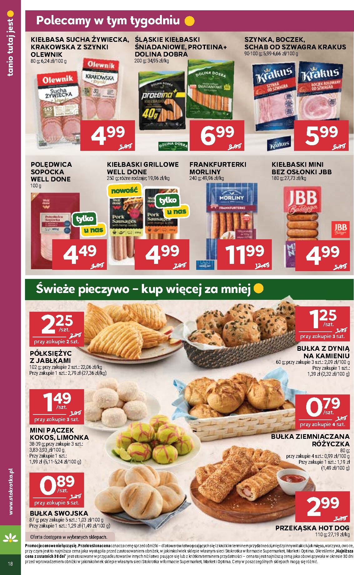 stokrotka - Nowa gazetka Stokrotka Supermarket ważna od 18.06.2026 do 24.06.2026 - page: 18