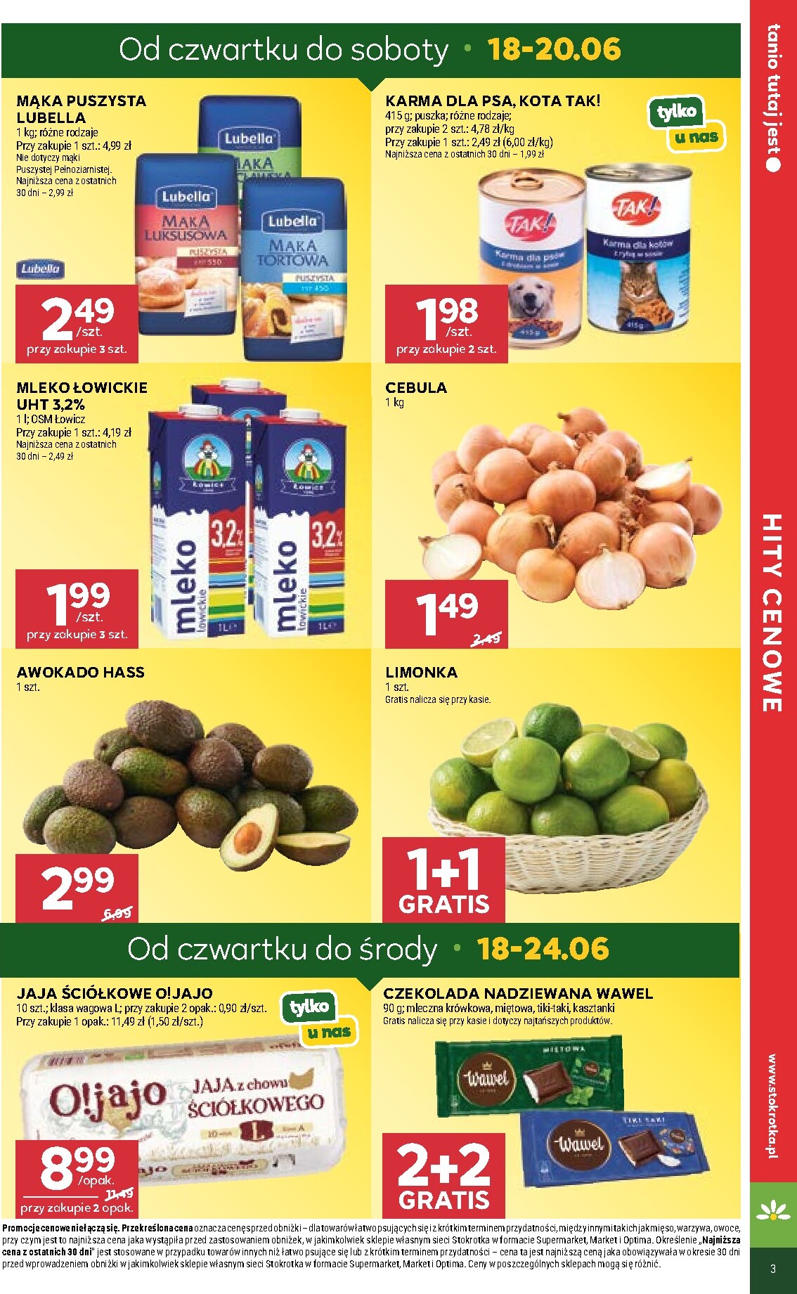 stokrotka - Nowa gazetka Stokrotka Supermarket ważna od 18.06.2026 do 24.06.2026 - page: 3