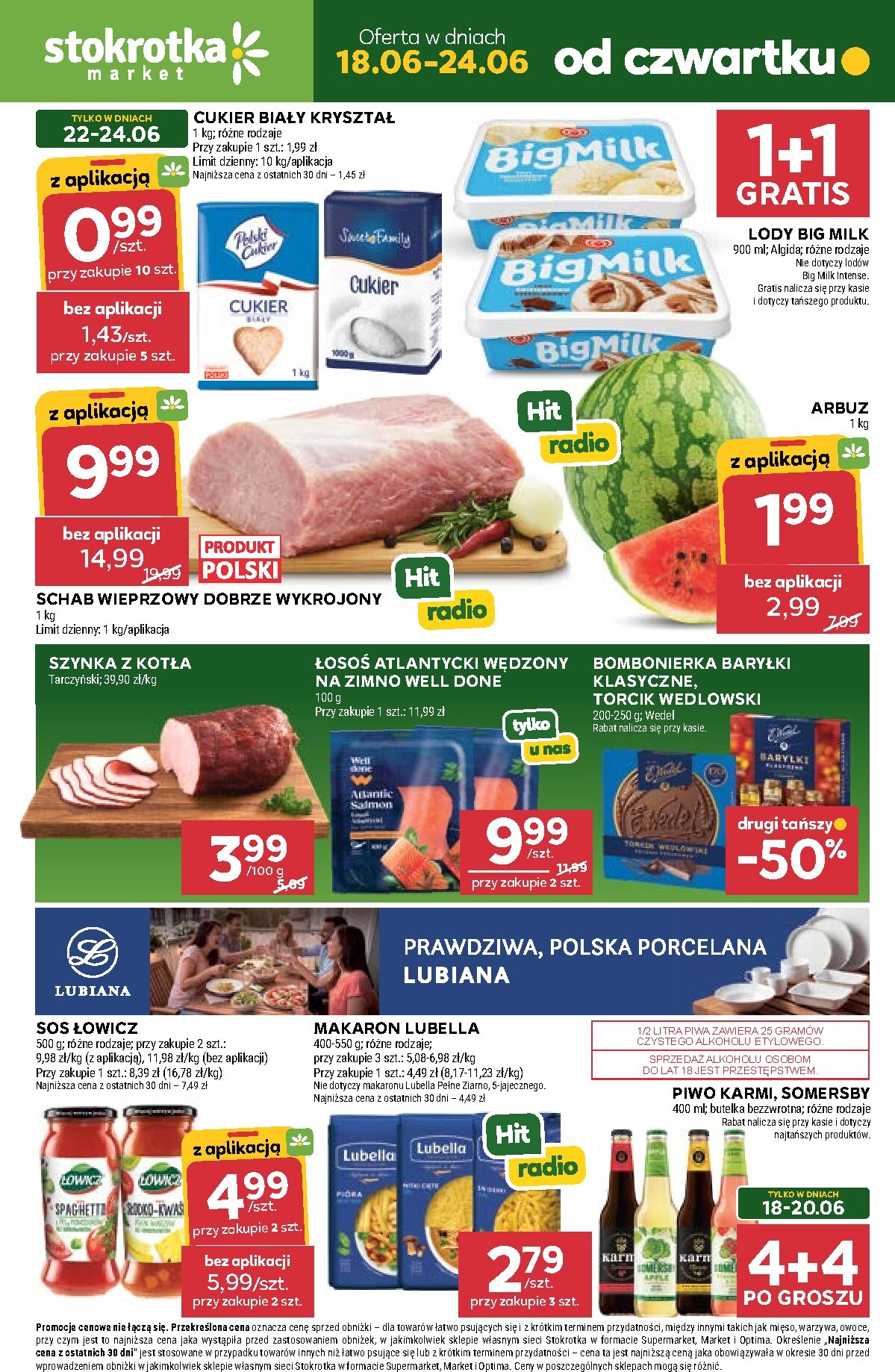 stokrotka - Nowa gazetka Stokrotka Market ważna od 18.06.2026 do 24.06.2026