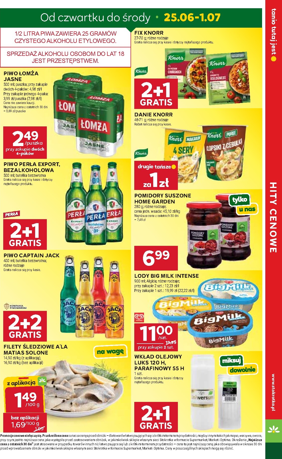 stokrotka - Nowa gazetka Stokrotka - Supermarket ważna od 25.06.2026 do 01.07.2026 - page: 7