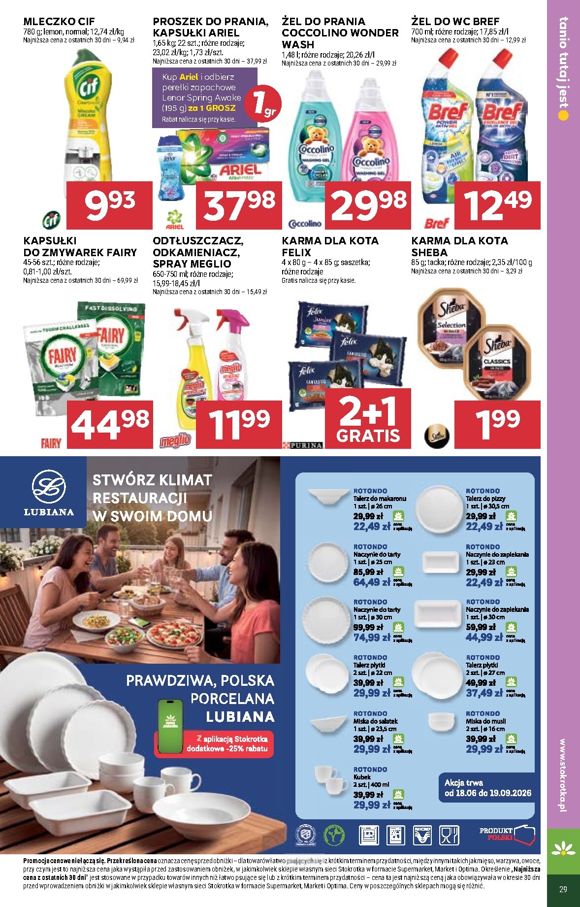 stokrotka - Aktualna gazetka Stokrotka Supermarket ważna od 18.06.2026 do 24.06.2026 - page: 43