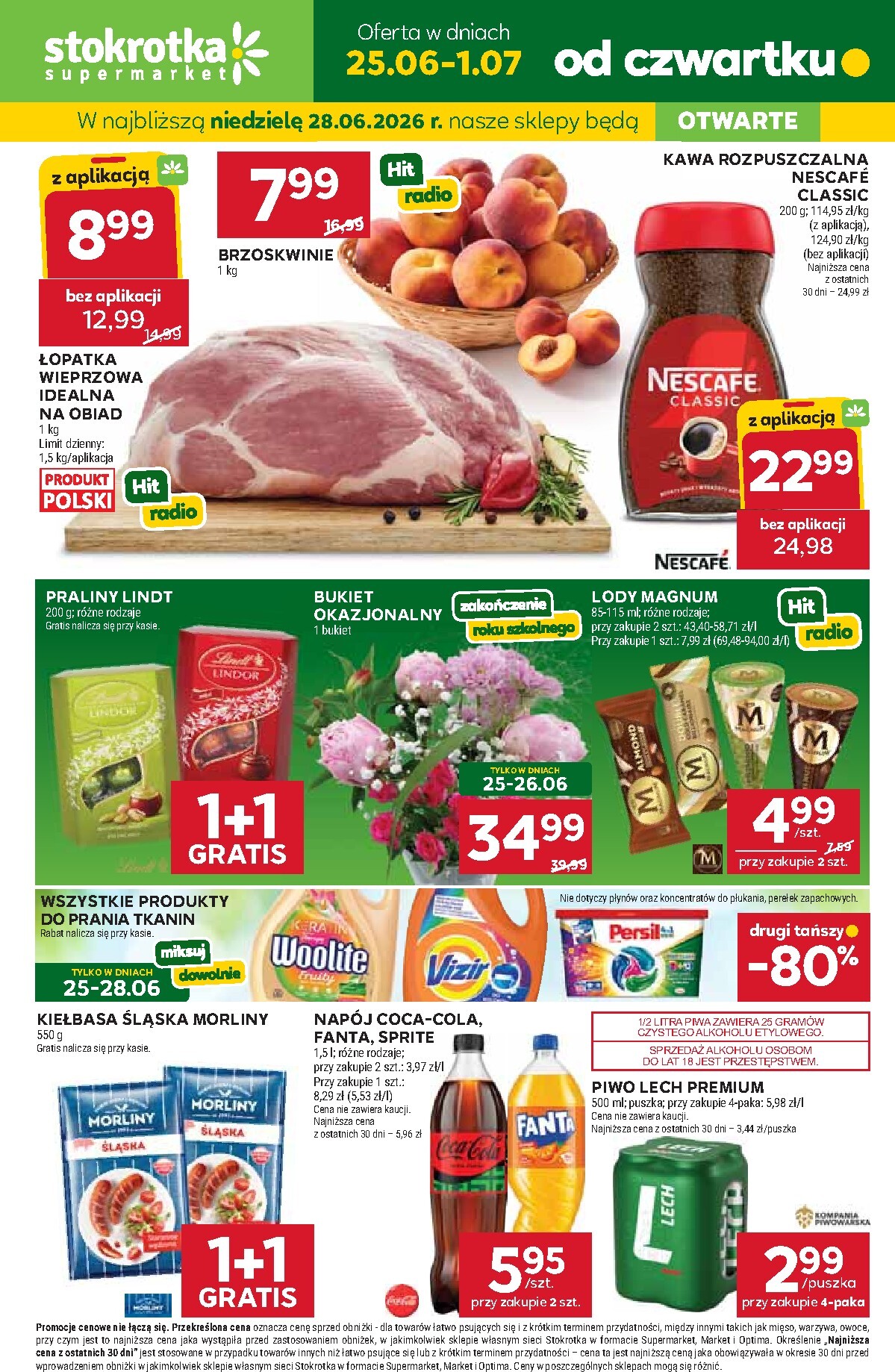 stokrotka - Aktualna gazetka Stokrotka Supermarket ważna od 25.06.2026 do 01.07.2026