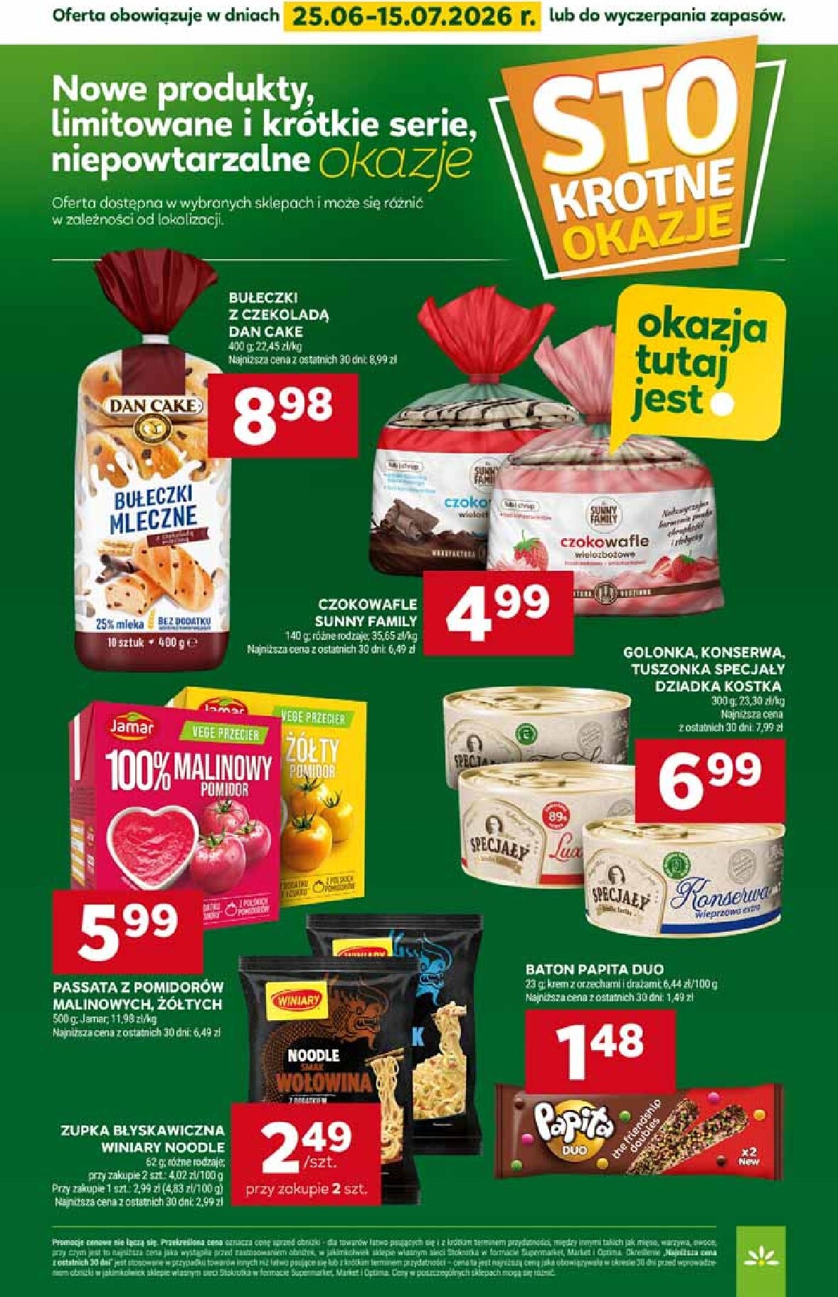 stokrotka - Aktualna gazetka Stokrotka Market ważna od 25.06.2026 do 01.07.2026 - page: 22