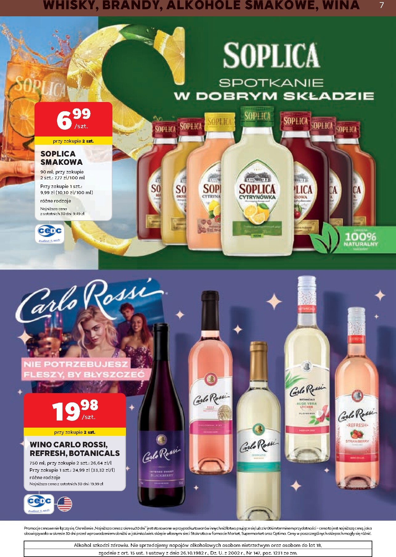 stokrotka - Aktualna gazetka Stokrotka - W dobrym smaku! ważna od 08.07.2026 do 05.08.2026 - page: 7