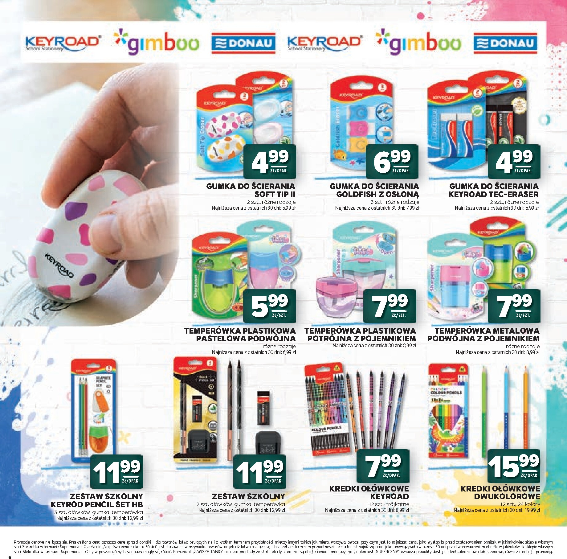 stokrotka - Nowa gazetka Stokrotka - Katalog Witaj Szkoło! ważna od 23.07.2026 do 12.08.2026 - page: 6