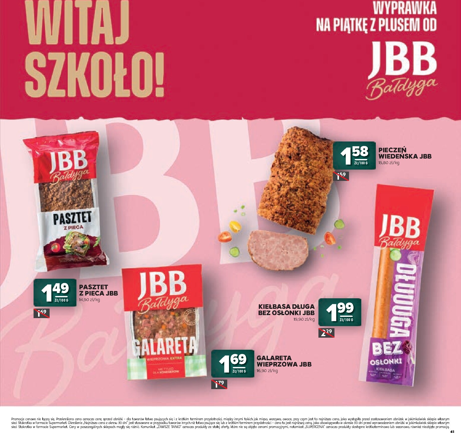 stokrotka - Nowa gazetka Stokrotka - Katalog Witaj Szkoło! ważna od 23.07.2026 do 12.08.2026 - page: 41
