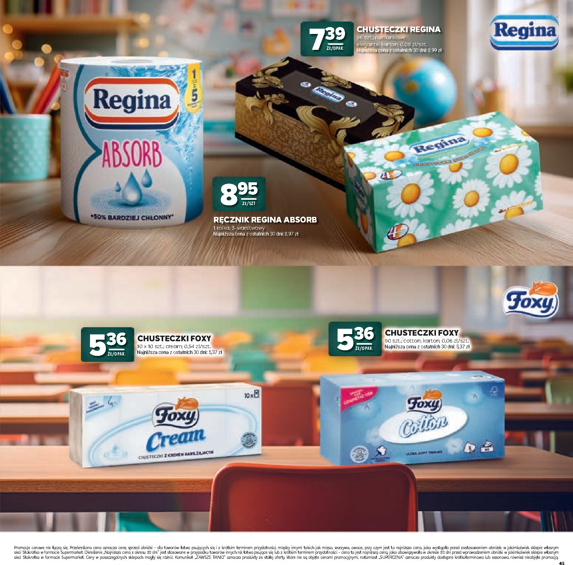 stokrotka - Nowa gazetka Stokrotka - Katalog Witaj Szkoło! ważna od 23.07.2026 do 12.08.2026 - page: 45
