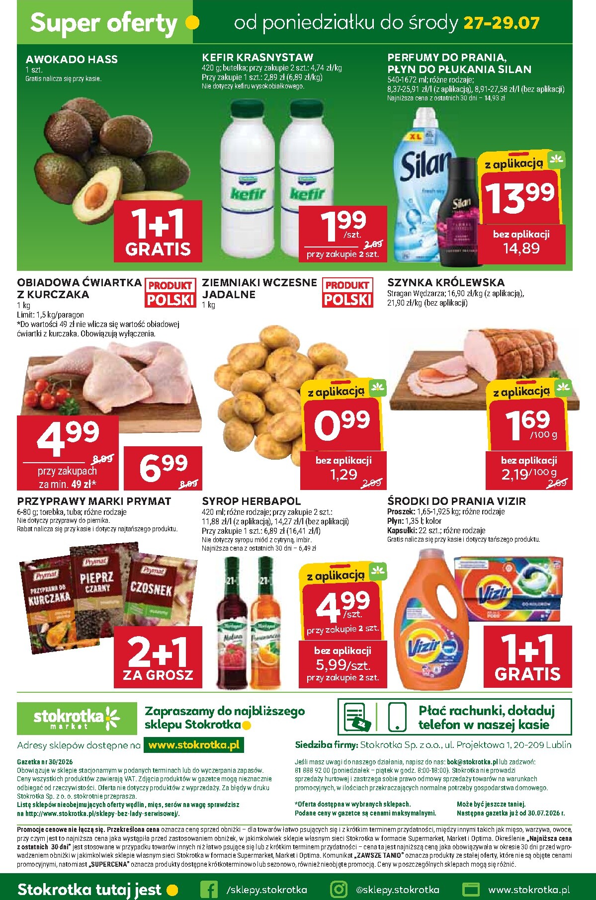 stokrotka - Aktualna gazetka Stokrotka Market ważna od 23.07.2026 do 29.07.2026 - page: 40