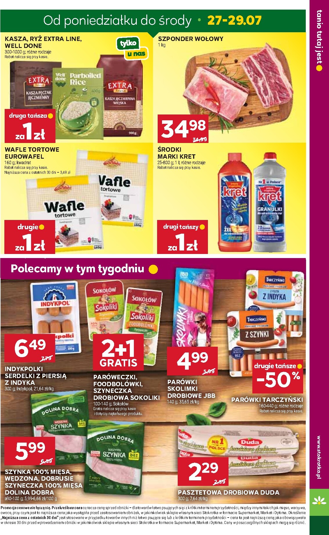 stokrotka - Aktualna gazetka Stokrotka Market ważna od 23.07.2026 do 29.07.2026 - page: 7