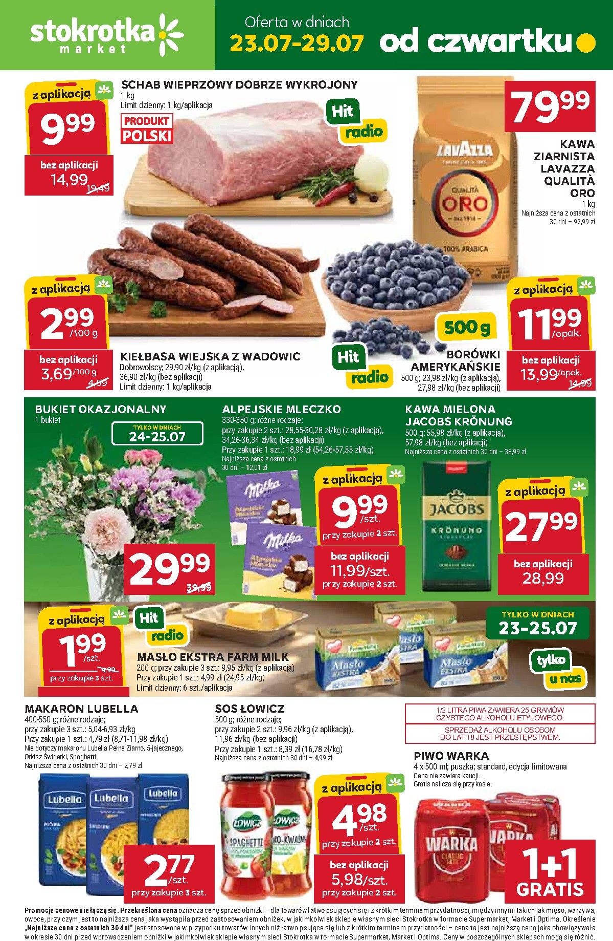 stokrotka - Aktualna gazetka Stokrotka Market ważna od 23.07.2026 do 29.07.2026