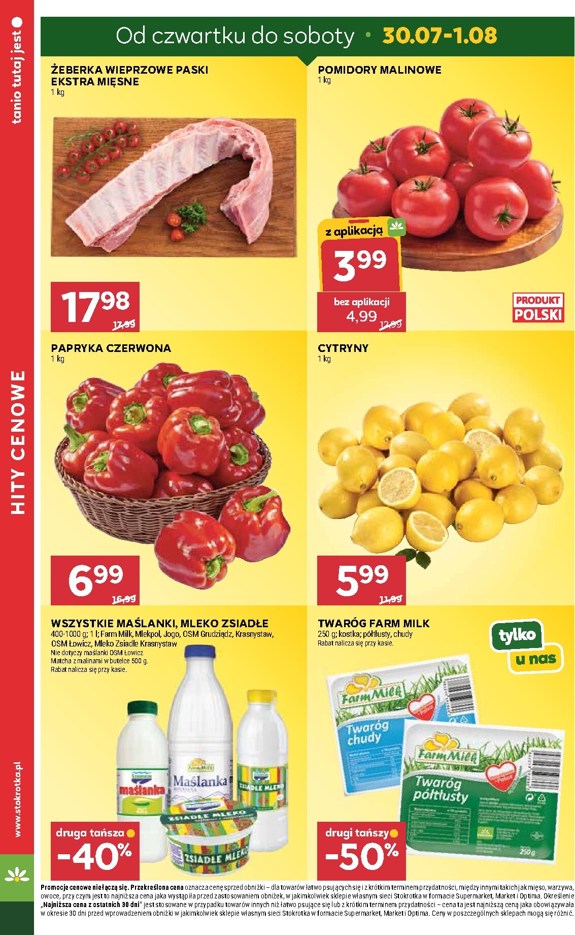 stokrotka - Nowa gazetka Stokrotka - Supermarket ważna od 30.07.2026 do 05.08.2026 - page: 4