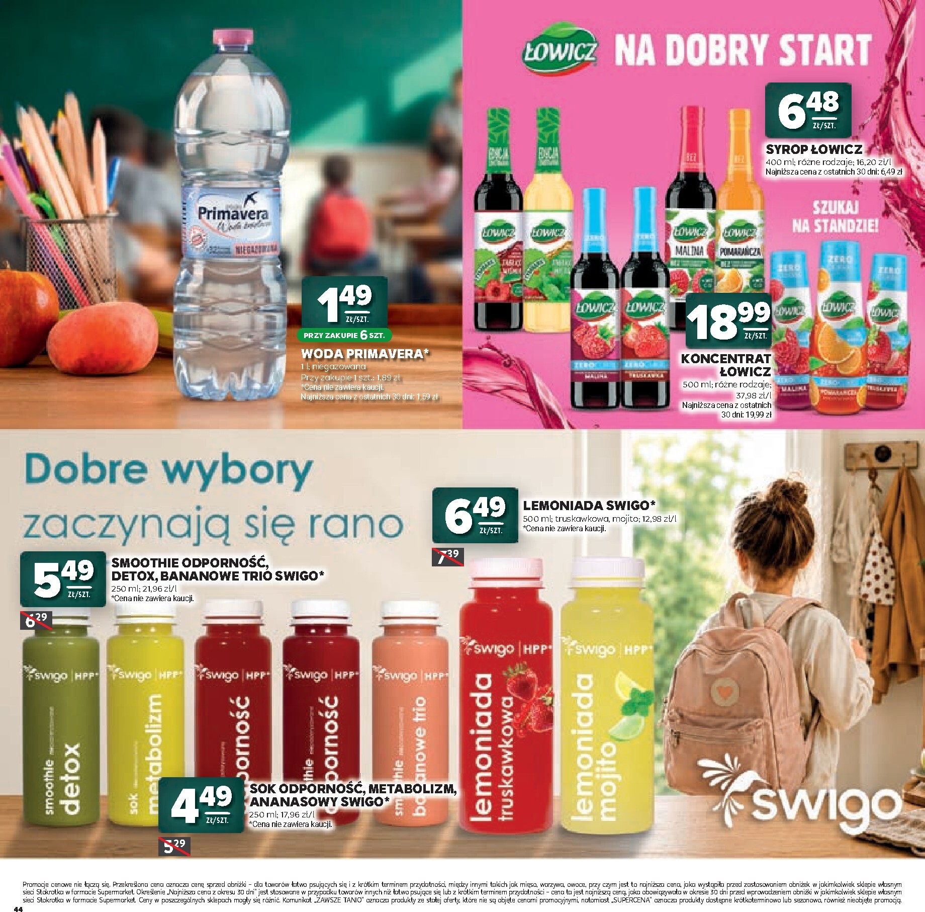 stokrotka - Aktualna gazetka Stokrotka - Katalog Witaj Szkoło! ważna od 23.07.2026 do 12.08.2026 - page: 44