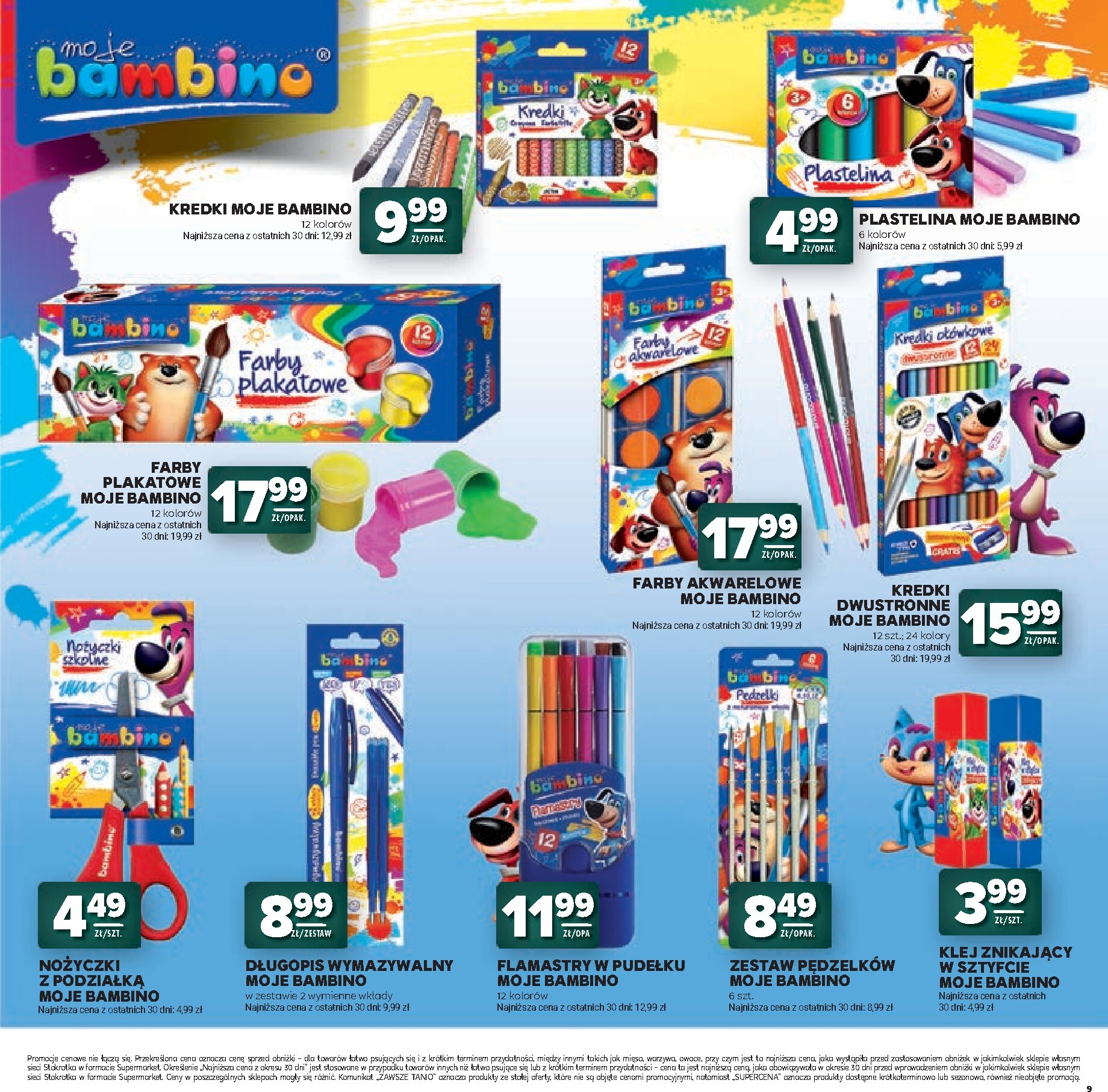 stokrotka - Aktualna gazetka Stokrotka - Katalog Witaj Szkoło! ważna od 23.07.2026 do 12.08.2026 - page: 9