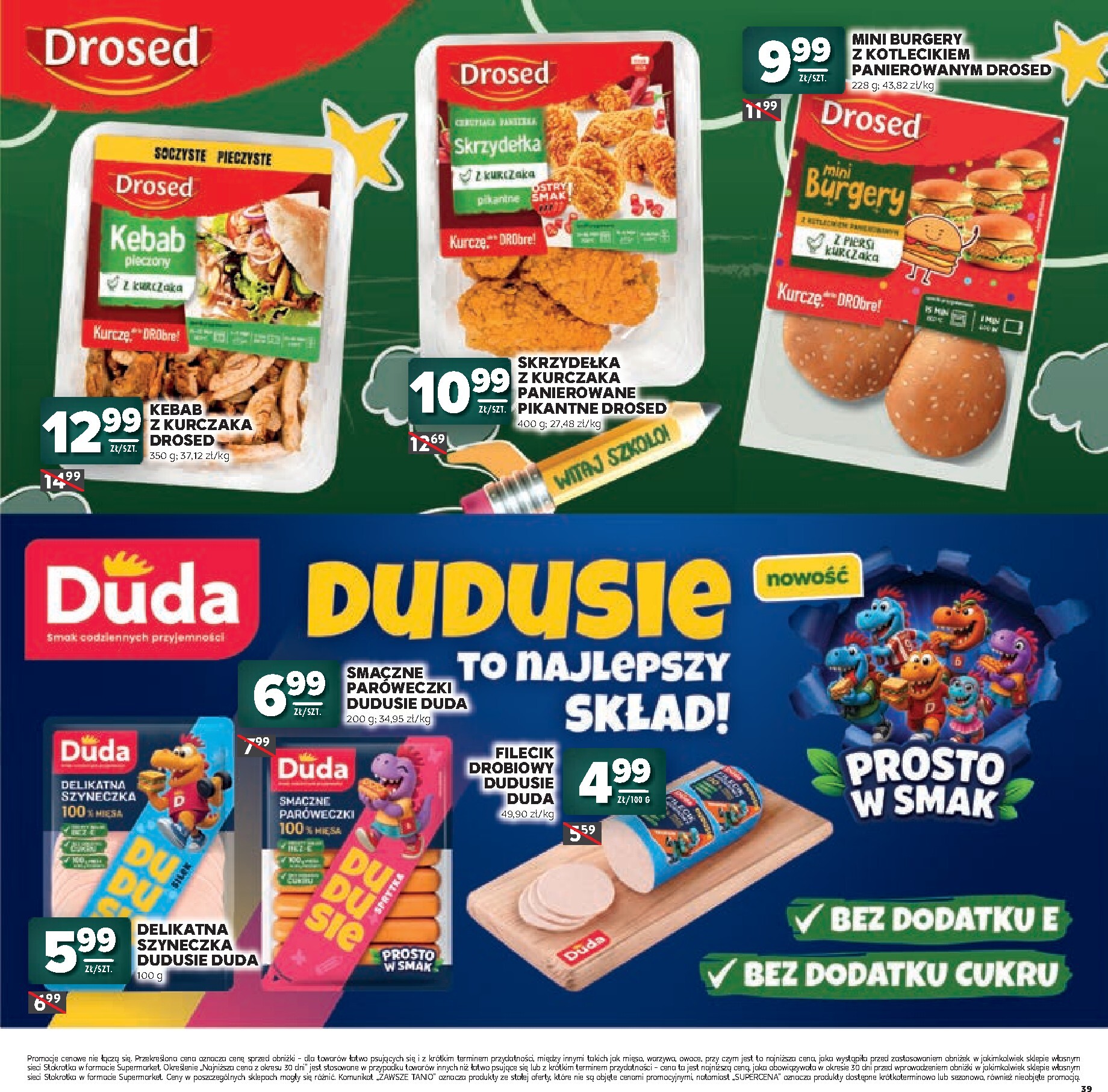 stokrotka - Aktualna gazetka Stokrotka - Katalog Witaj Szkoło! ważna od 23.07.2026 do 12.08.2026 - page: 39