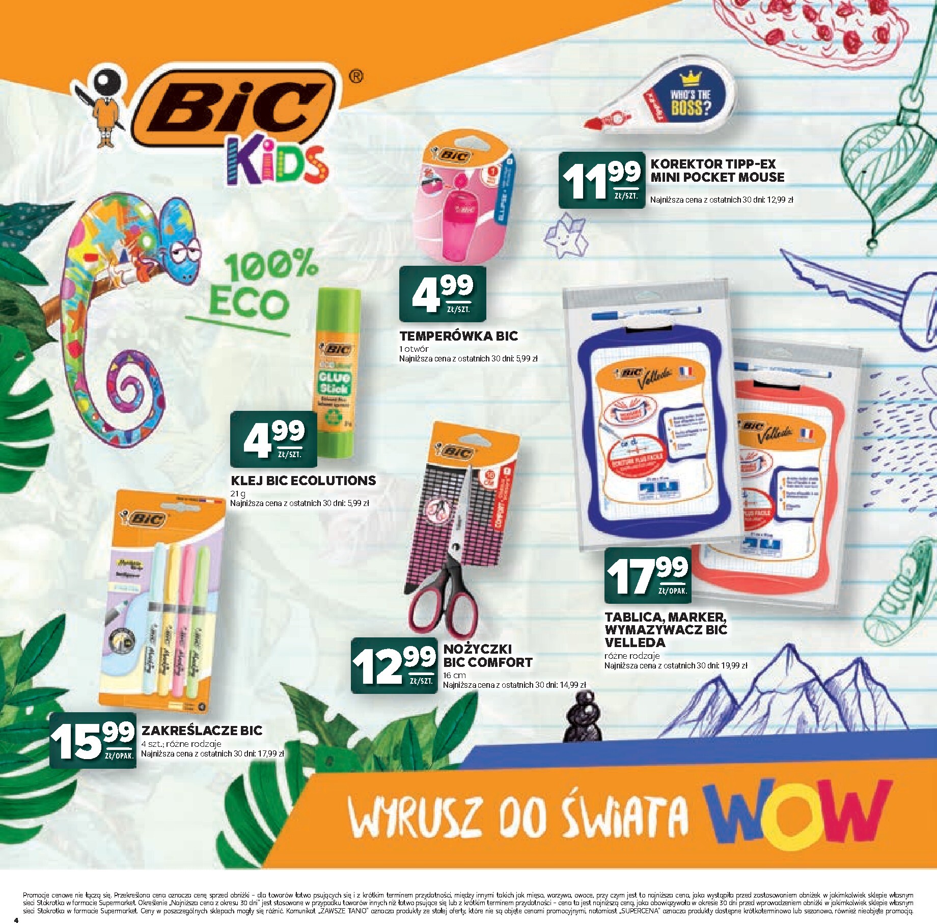 stokrotka - Aktualna gazetka Stokrotka - Katalog Witaj Szkoło! ważna od 23.07.2026 do 12.08.2026 - page: 4