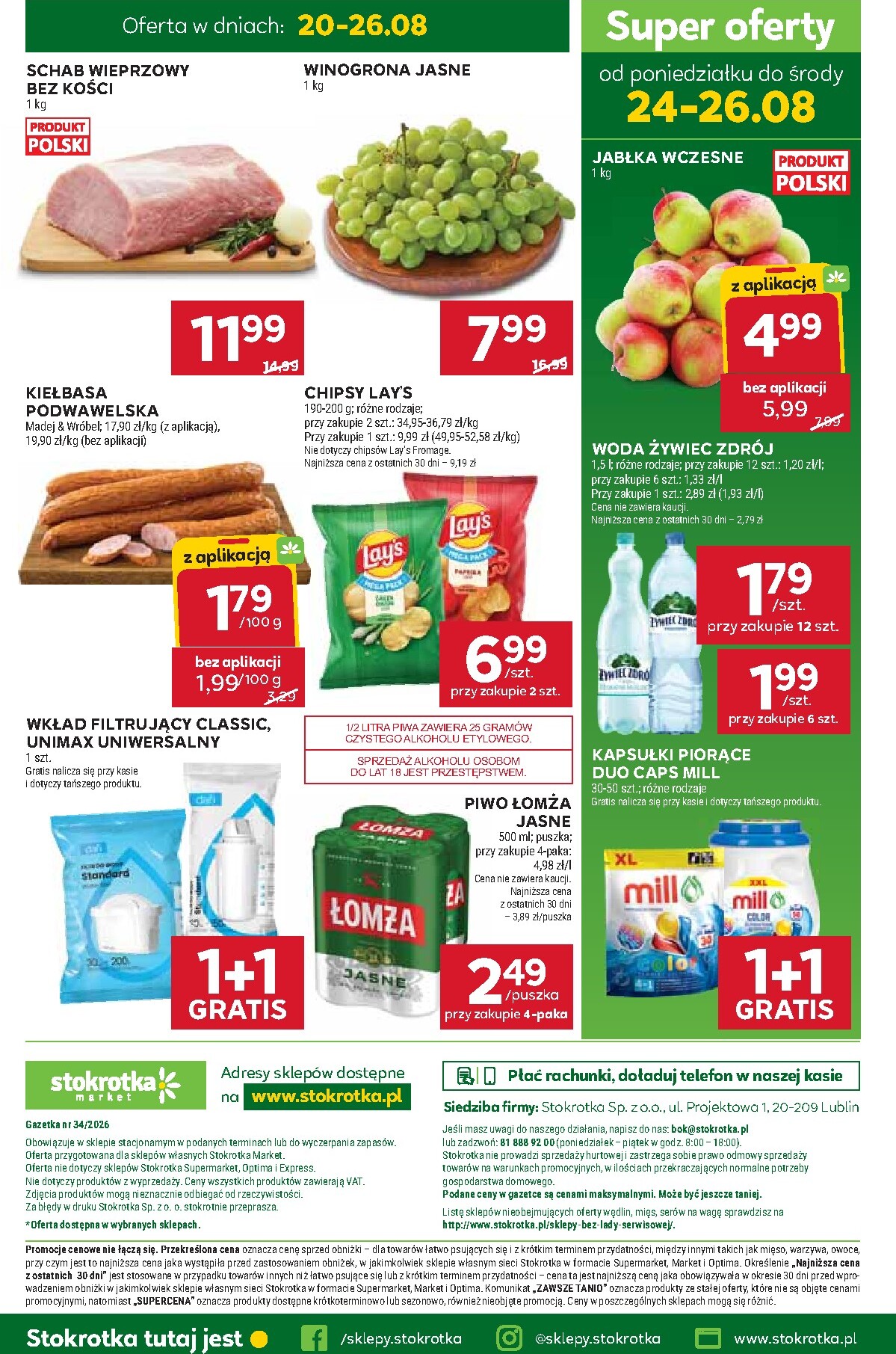 stokrotka - Aktualna gazetka Stokrotka - Market ważna od 20.08.2026 do 26.08.2026 - page: 35