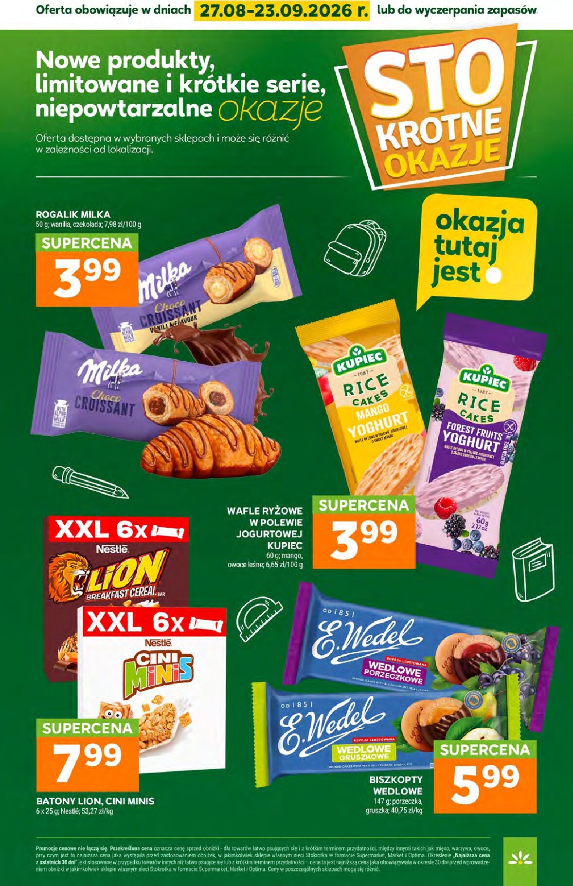 stokrotka - Aktualna gazetka Stokrotka - Supermarket ważna od 27.08.2026 do 02.09.2026 - page: 30