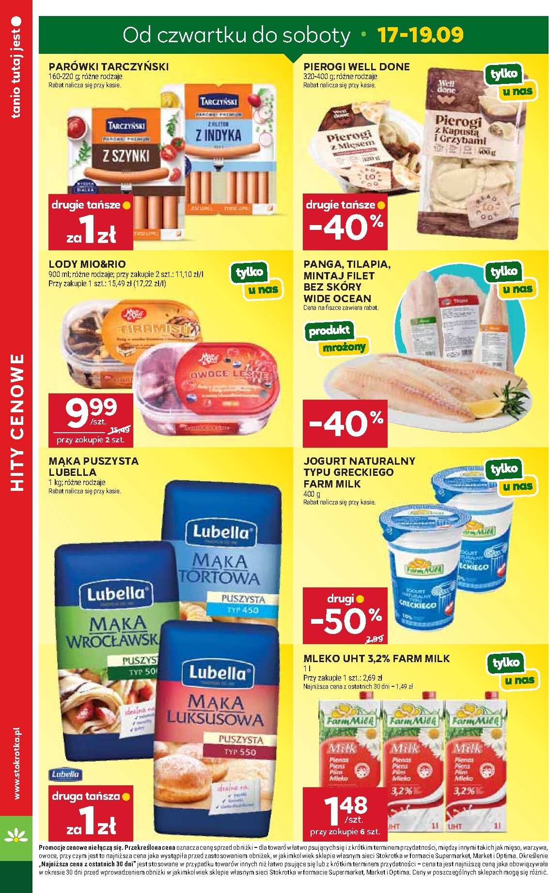 stokrotka - Aktualna gazetka Stokrotka - Supermarket ważna od 17.09.2026 do 23.09.2026 - page: 4
