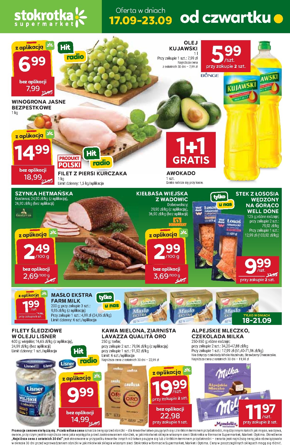 stokrotka - Aktualna gazetka Stokrotka - Supermarket ważna od 17.09.2026 do 23.09.2026