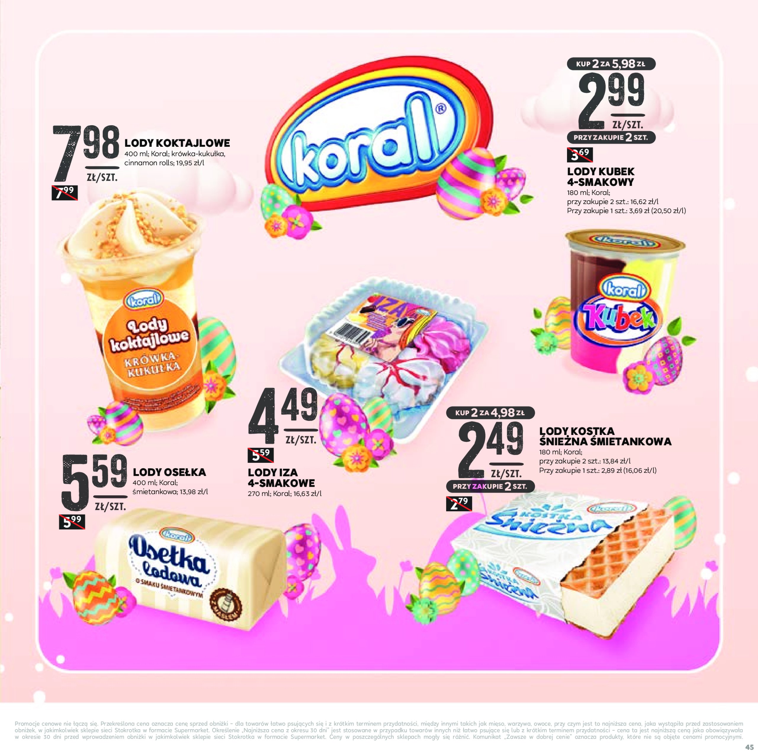 stokrotka - Stokrotka - Wiosenne inspiracje gazetka ważna od 10.04. - 22.04. - page: 45 stokrotka - Stokrotka - Wiosenne inspiracje gazetka ważna od 10.04. - 22.04. - page: 45