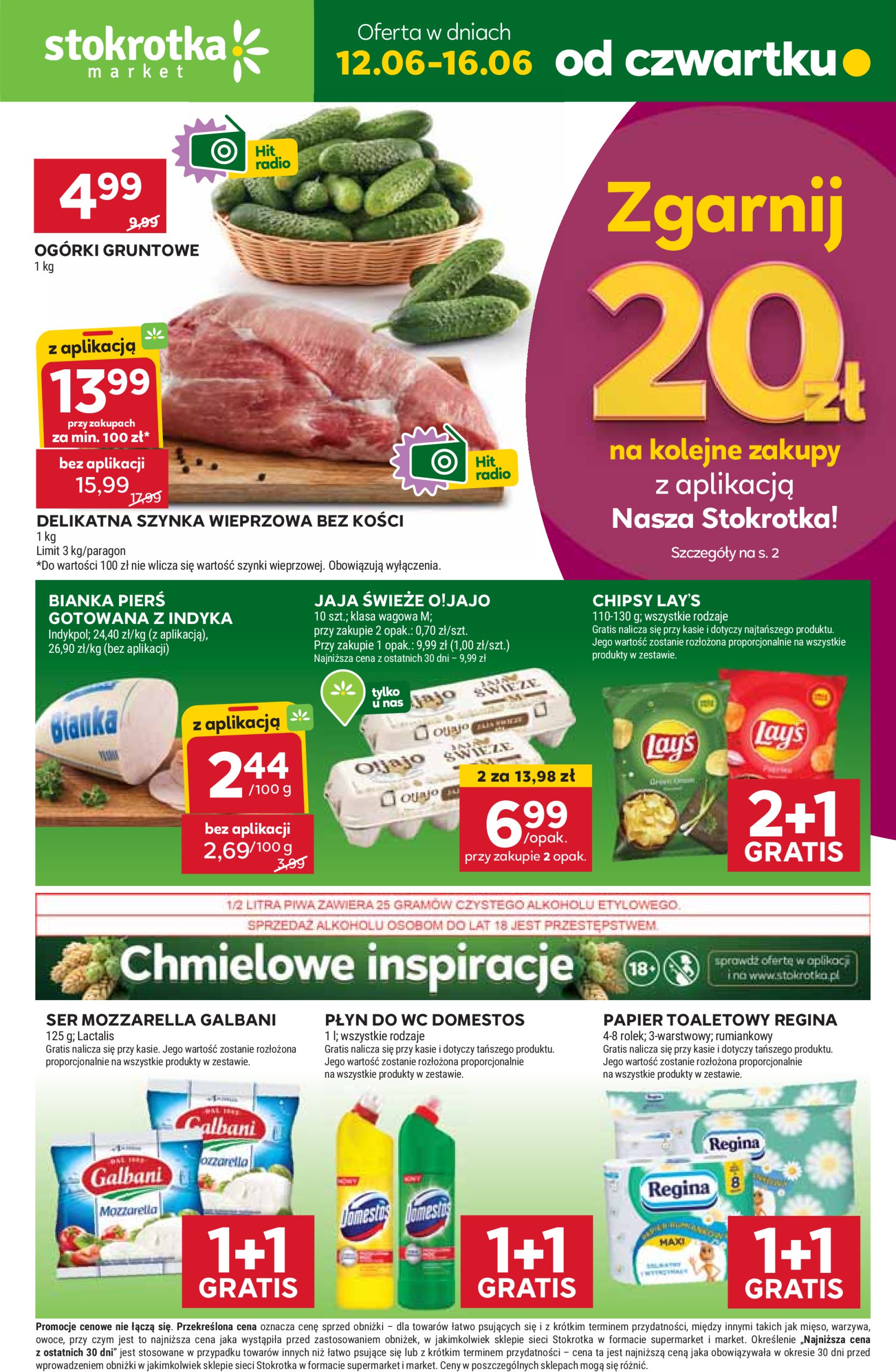 stokrotka - Gazetka Stokrotka - Market ważna od 12.06. - 16.06.