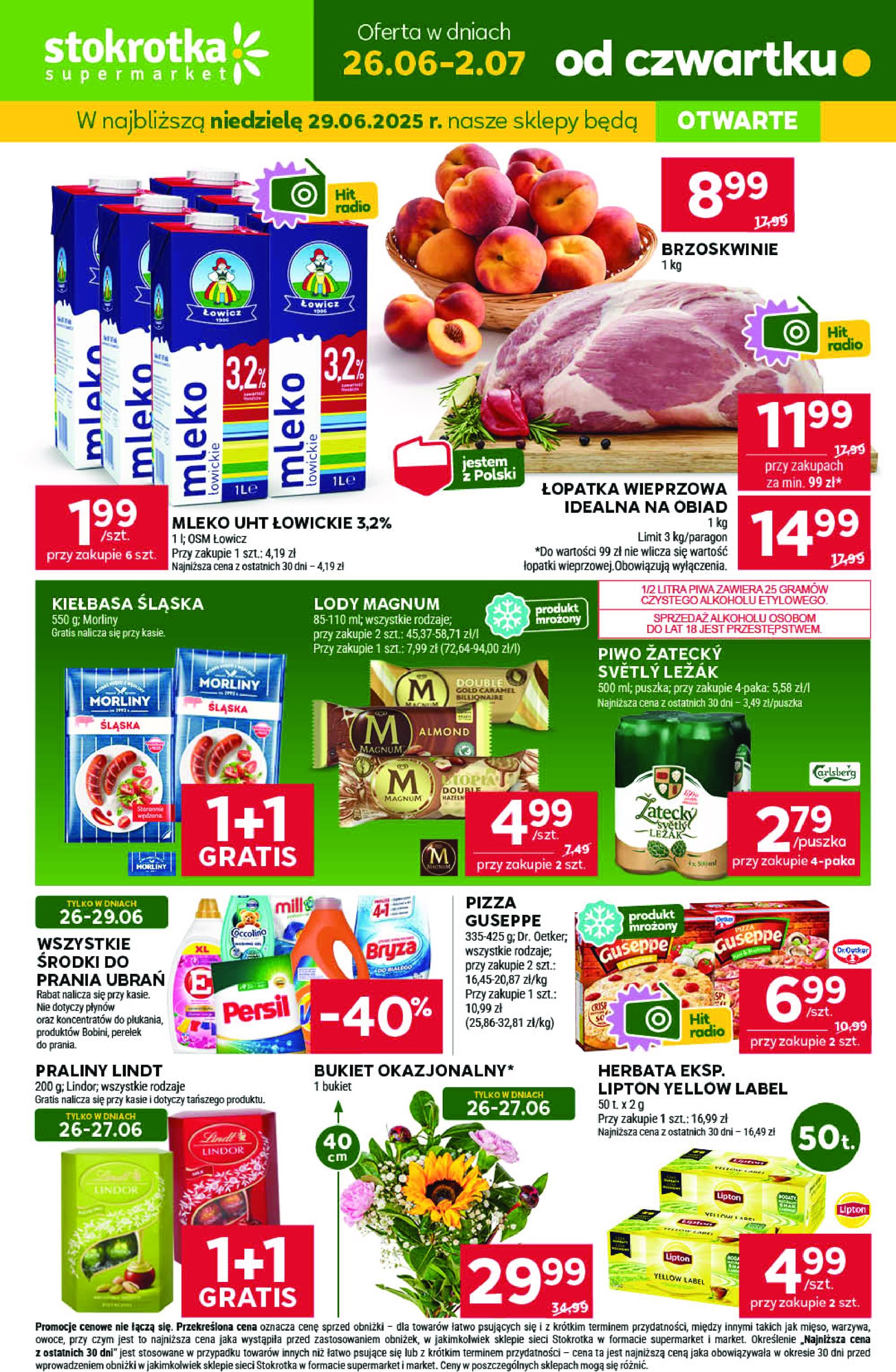 stokrotka - Gazetka Stokrotka - Supermarket ważna od 26.06. - 02.07.