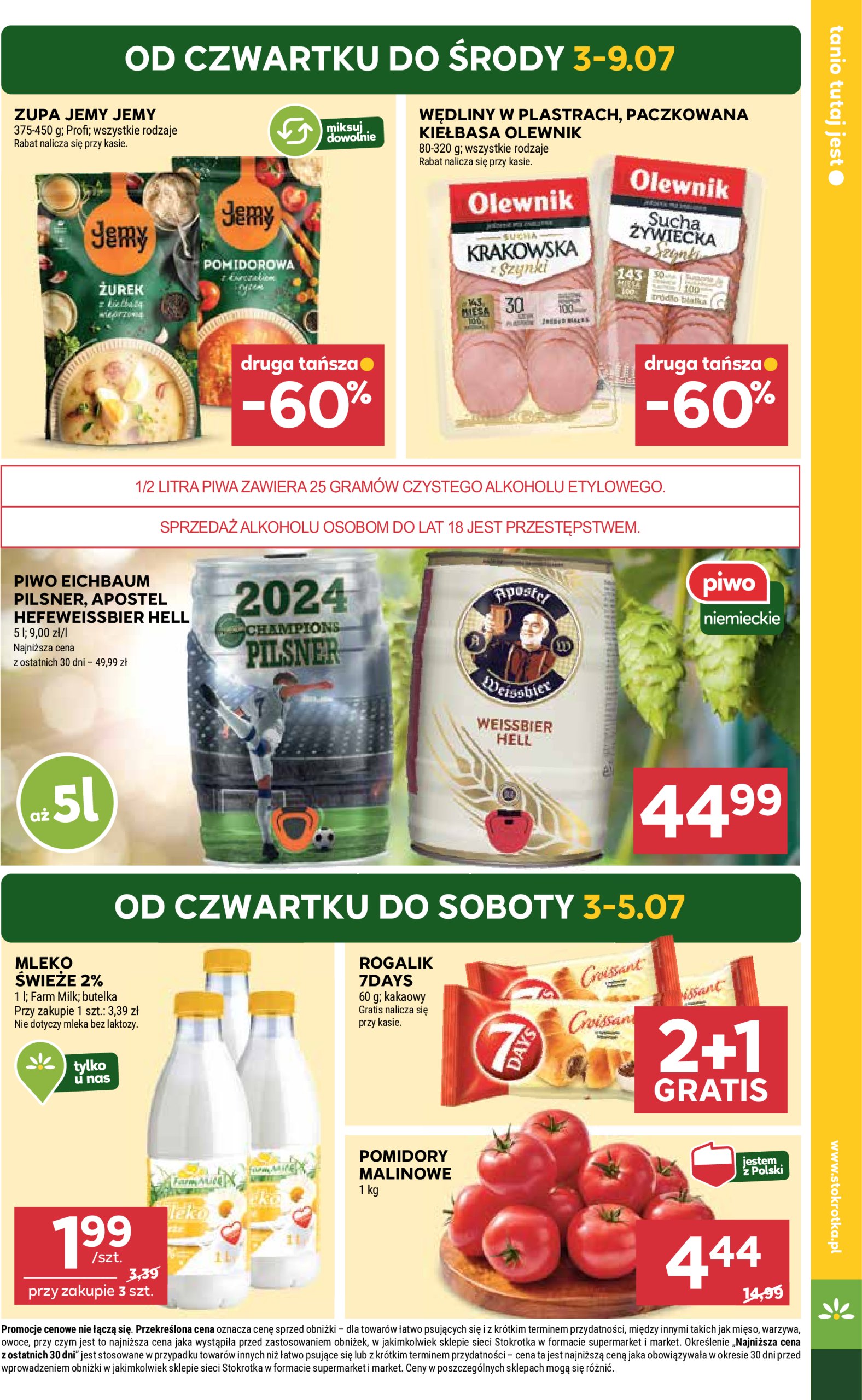 stokrotka - Gazetka Stokrotka - Market ważna od 03.07. - 09.07. - page: 5