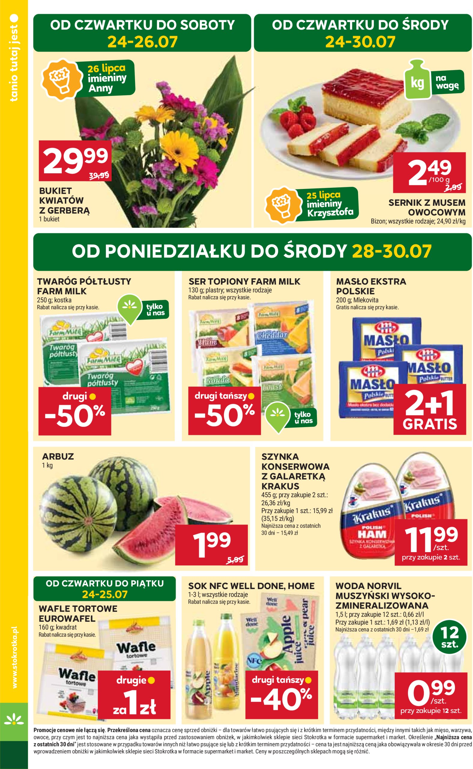 stokrotka - Gazetka Stokrotka - Market ważna od 24.07. - 30.07. - page: 4