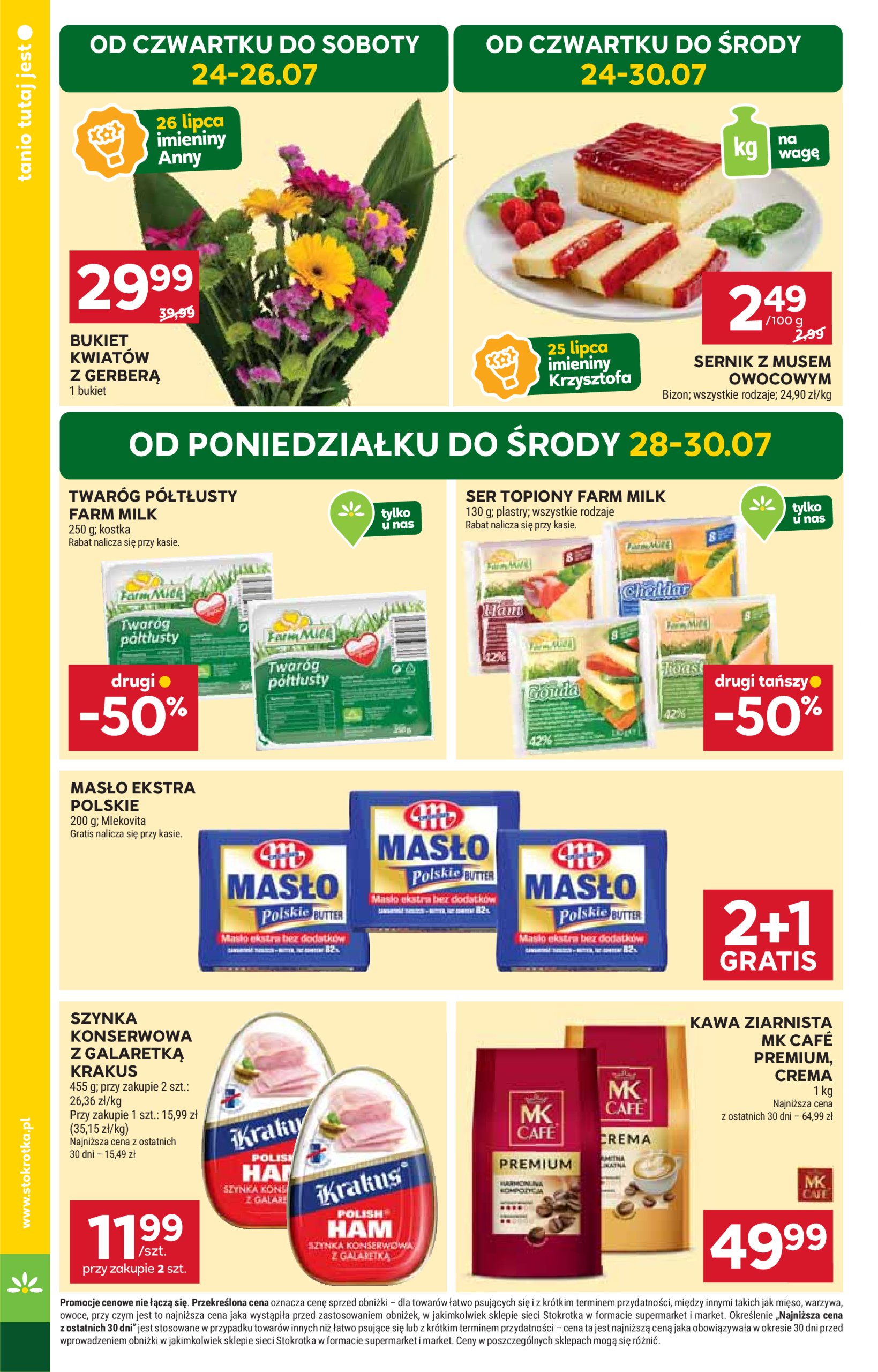 stokrotka - Gazetka Stokrotka - Supermarket ważna od 24.07. - 30.07. - page: 4 stokrotka - Gazetka Stokrotka - Supermarket ważna od 24.07. - 30.07. - page: 4