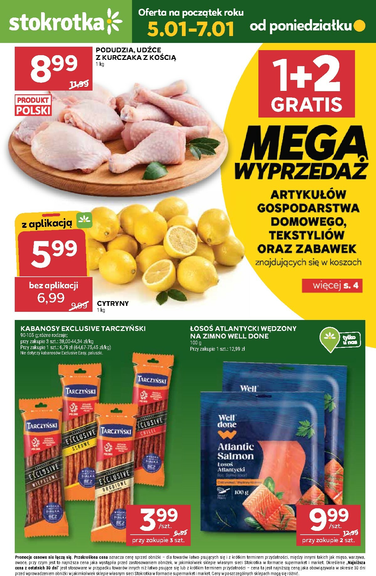 stokrotka - Gazetka Stokrotka - Supermarket - ważna od 05.01. do 07.01.