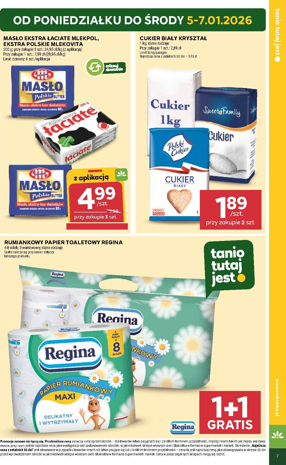 stokrotka - Gazetka Stokrotka - Supermarket - ważna od 05.01. do 07.01. - page: 7