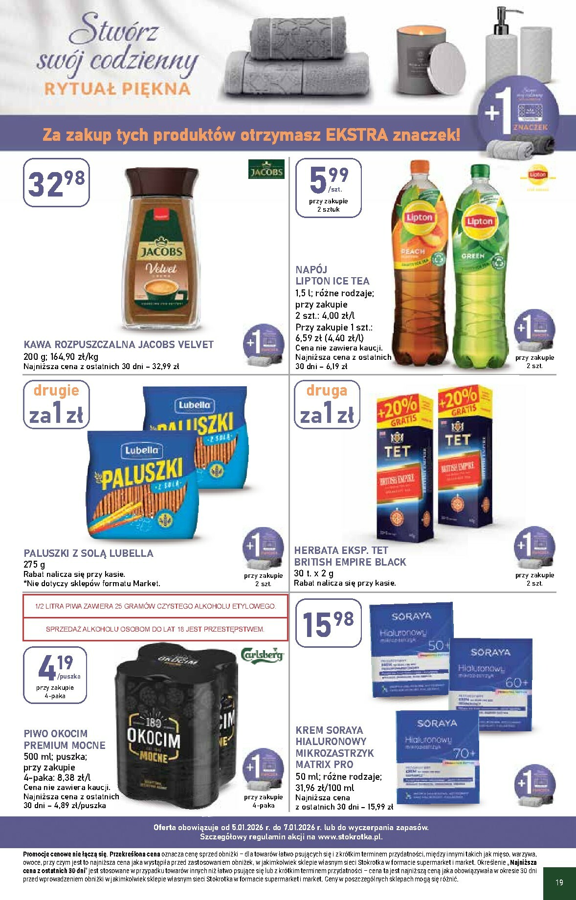 stokrotka - Gazetka Stokrotka - Supermarket - ważna od 05.01. do 07.01. - page: 19