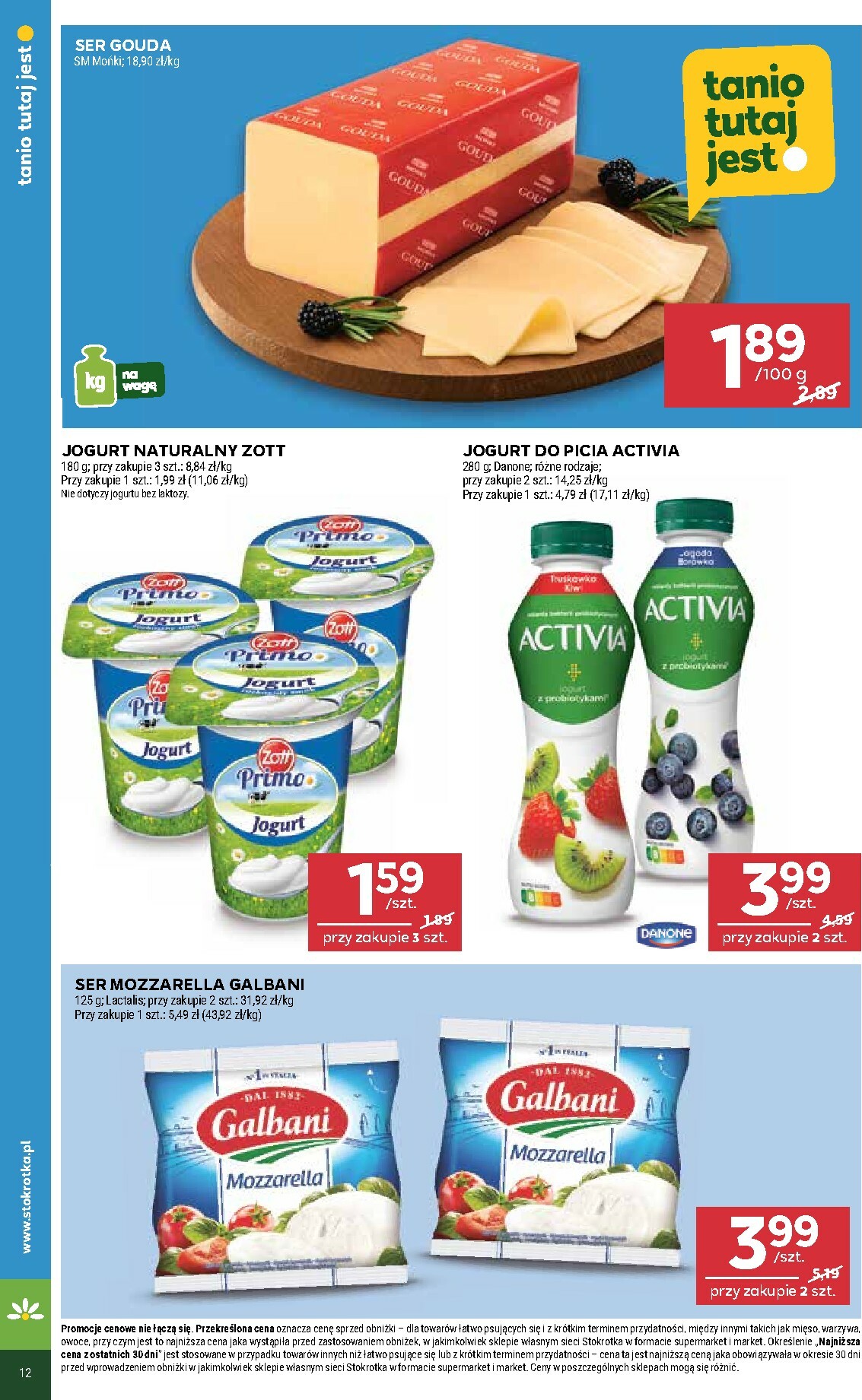 stokrotka - Gazetka Stokrotka - Supermarket - ważna od 05.01. do 07.01. - page: 12