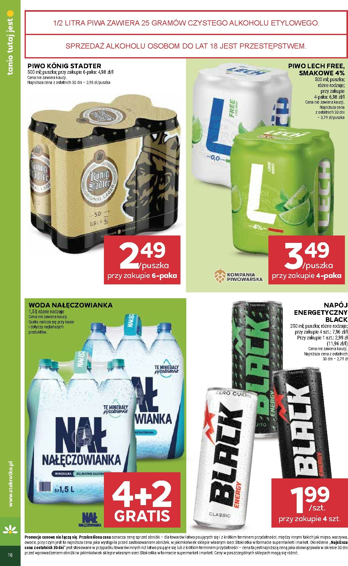 stokrotka - Gazetka Stokrotka - Supermarket - ważna od 05.01. do 07.01. - page: 16