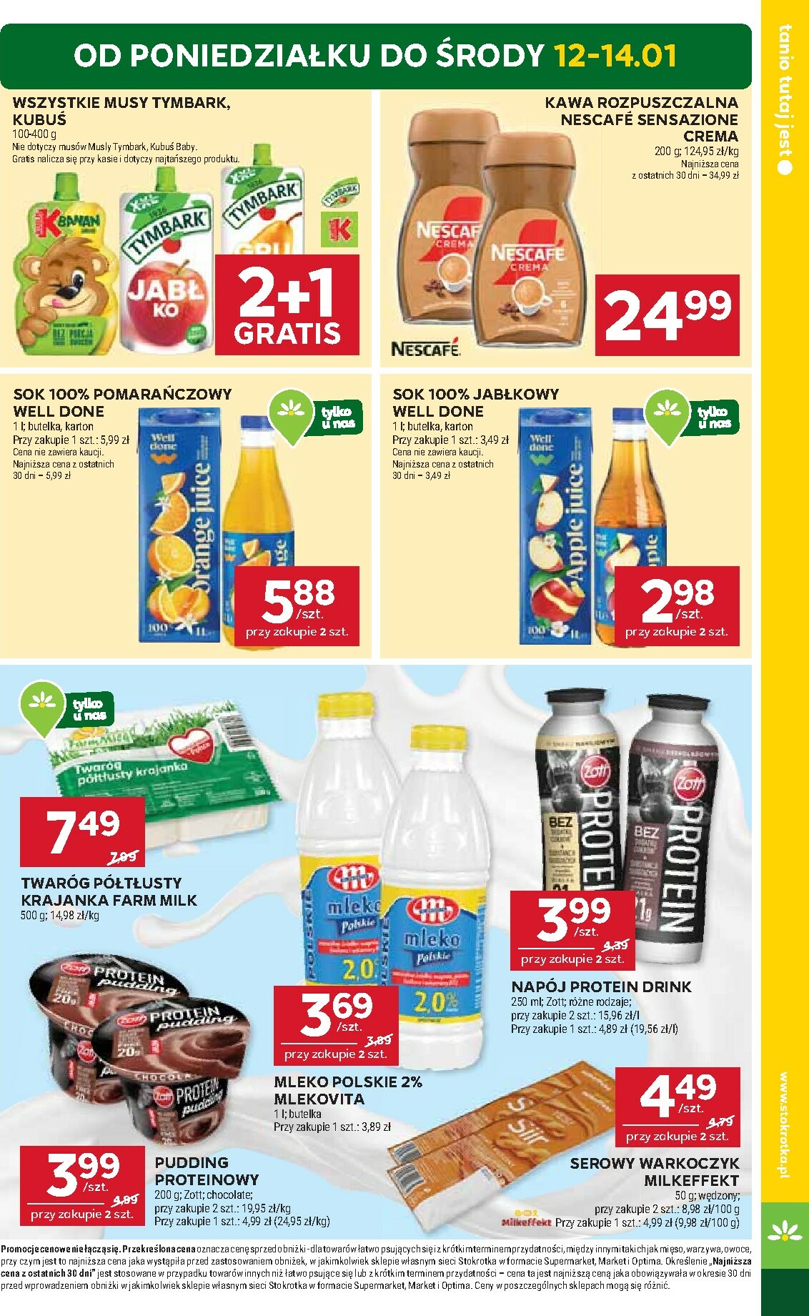 stokrotka - Gazetka Stokrotka - Supermarket - ważna od 08.01. do 14.01. - page: 5