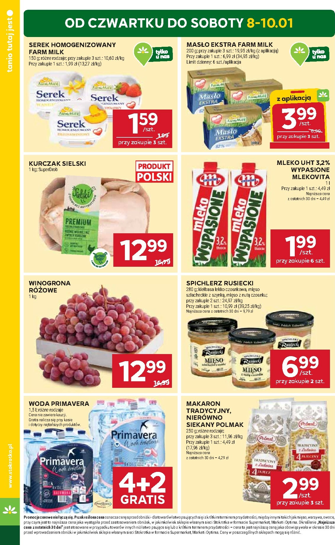 stokrotka - Gazetka Stokrotka - Supermarket - ważna od 08.01. do 14.01. - page: 2