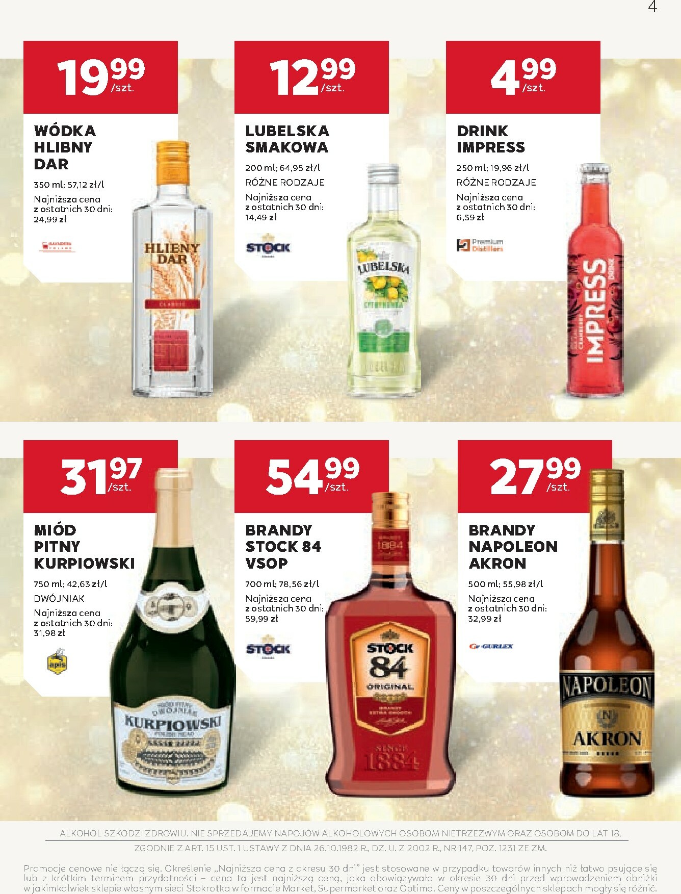 stokrotka - Gazetka Stokrotka - W dobrym smaku! - ważna od 08.01. do 28.01. - page: 4