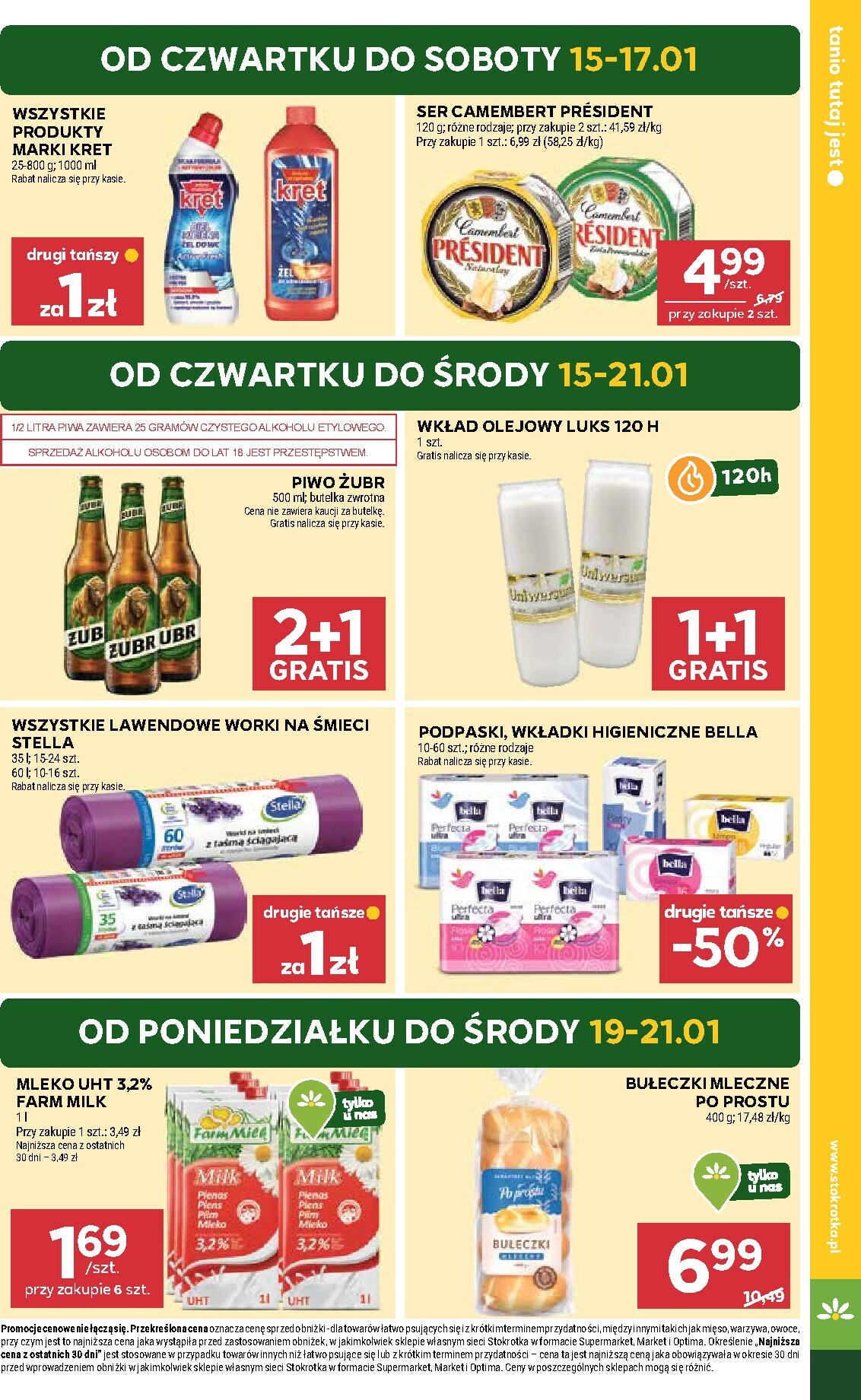 stokrotka - Gazetka Stokrotka - Market - ważna od 15.01. do 21.01. - page: 3