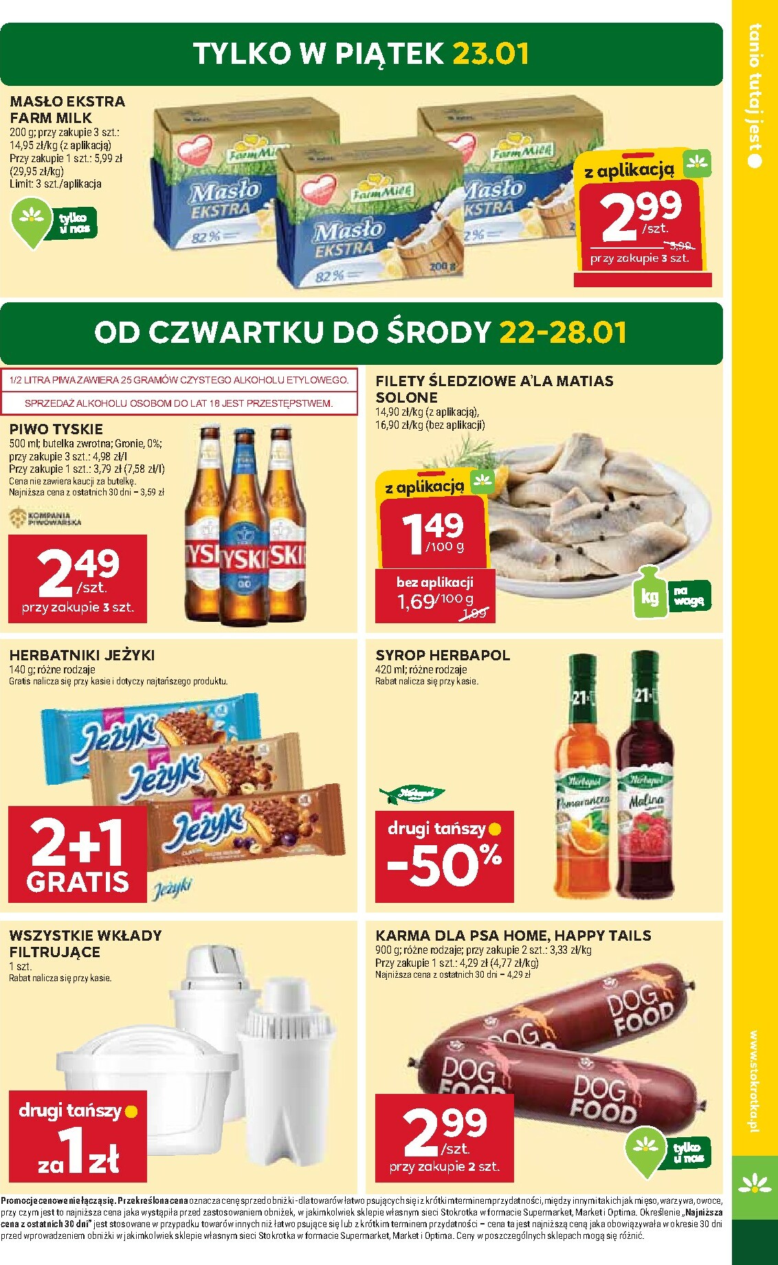 stokrotka - Gazetka Stokrotka - Supermarket - ważna od 22.01. do 28.01. - page: 3
