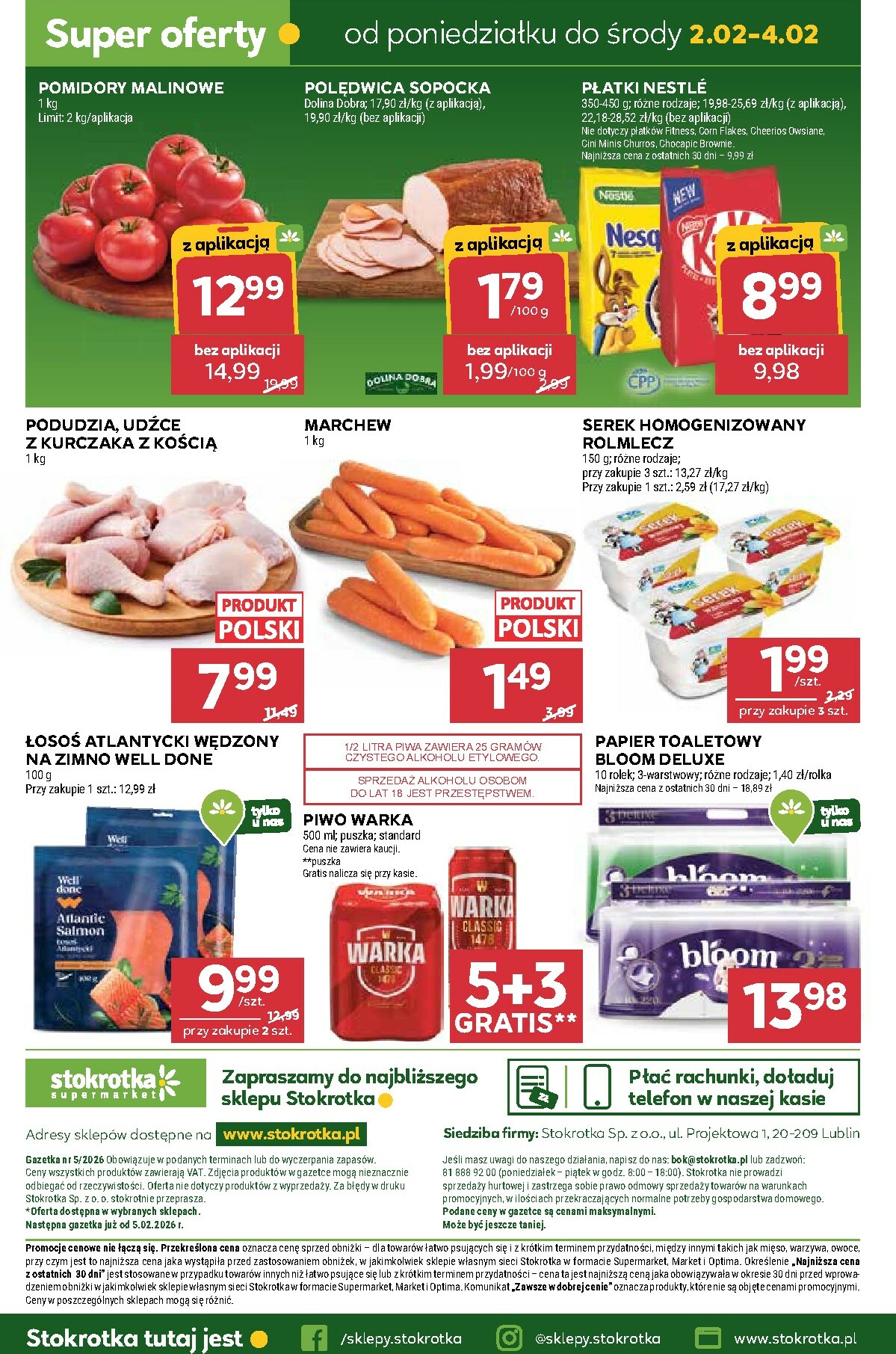 stokrotka - Gazetka Stokrotka - Supermarket - ważna od 29.01. do 04.02. - page: 38
