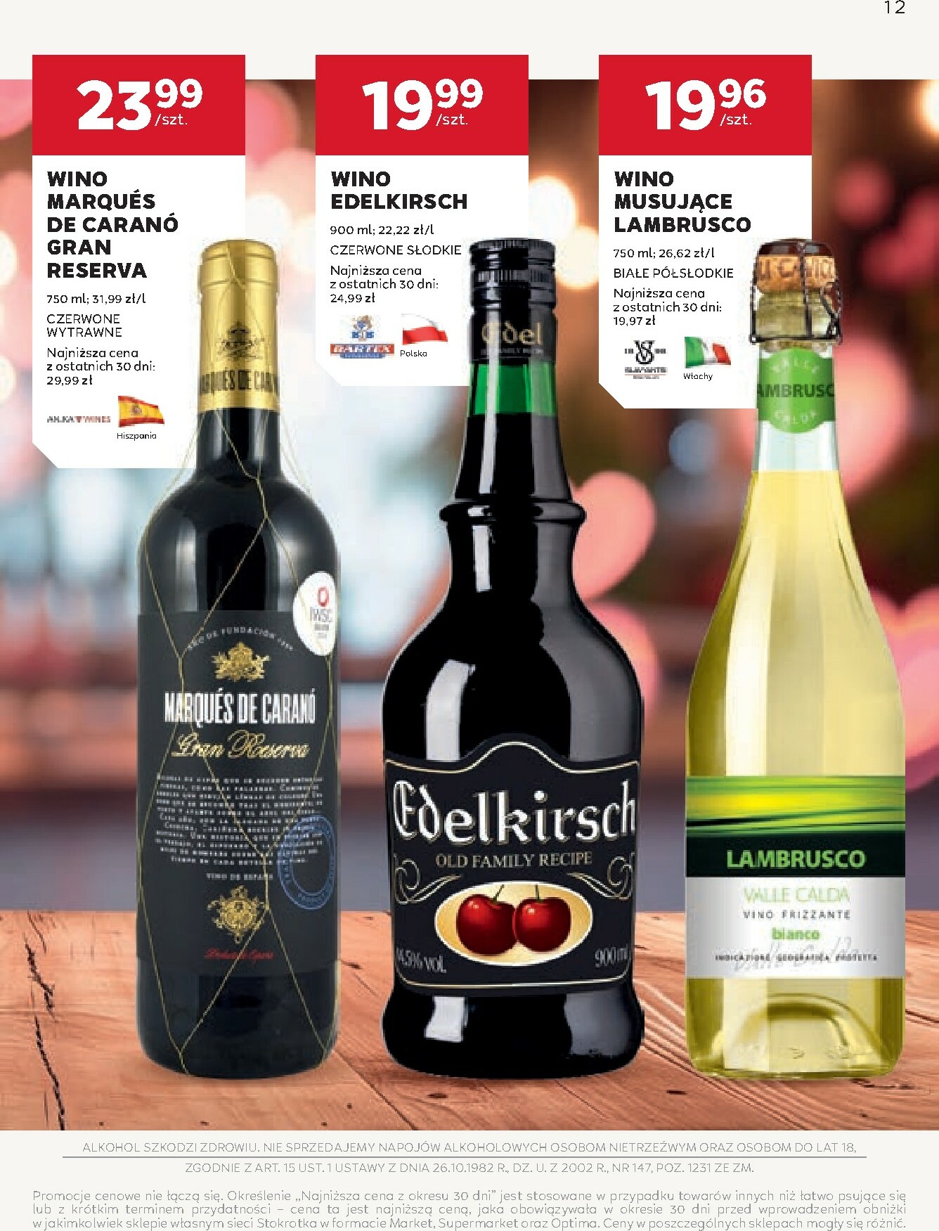 stokrotka - Gazetka Stokrotka - W dobrym smaku! - ważna od 29.01. do 18.02. - page: 12