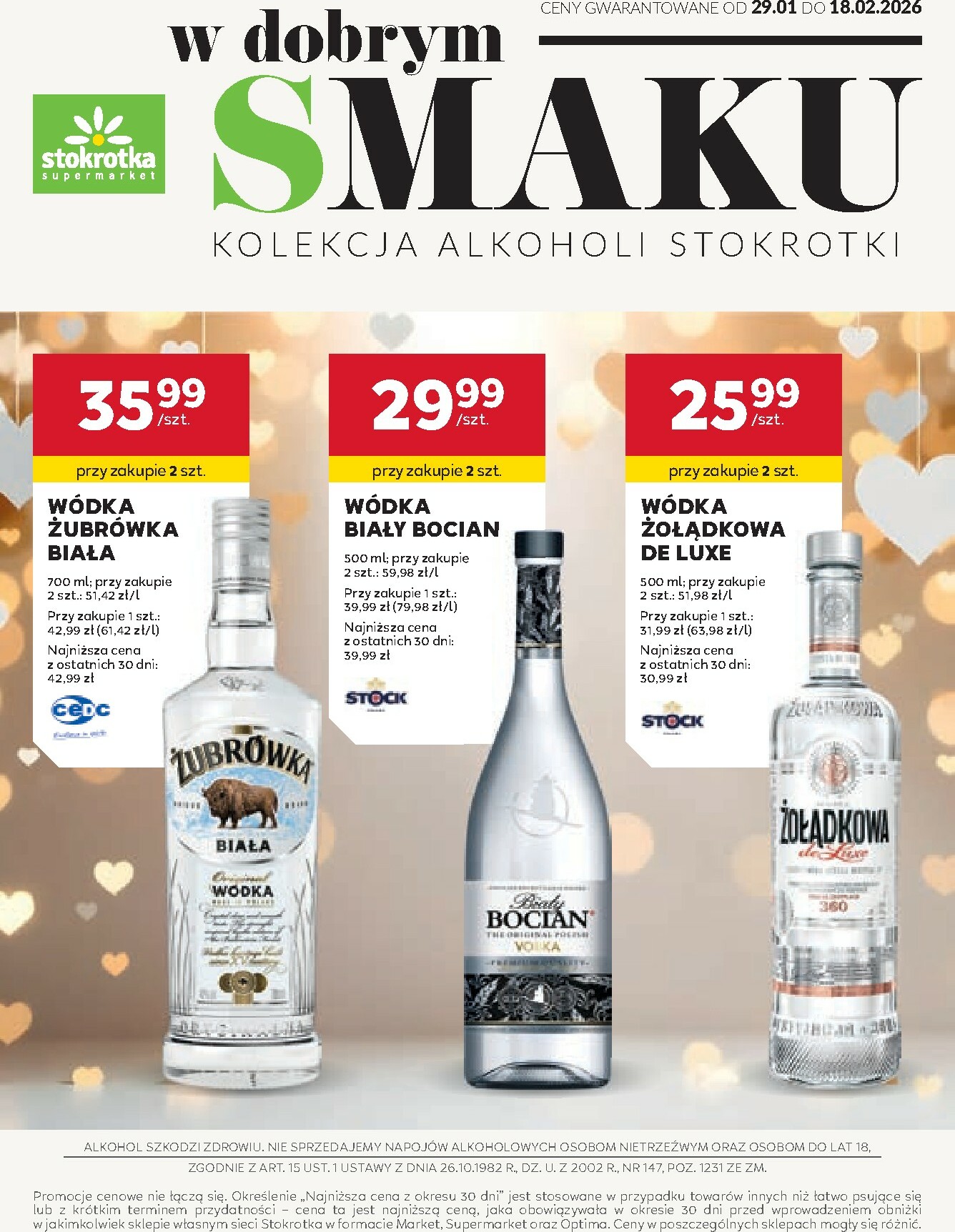 stokrotka - Gazetka Stokrotka - W dobrym smaku! - ważna od 29.01. do 18.02.