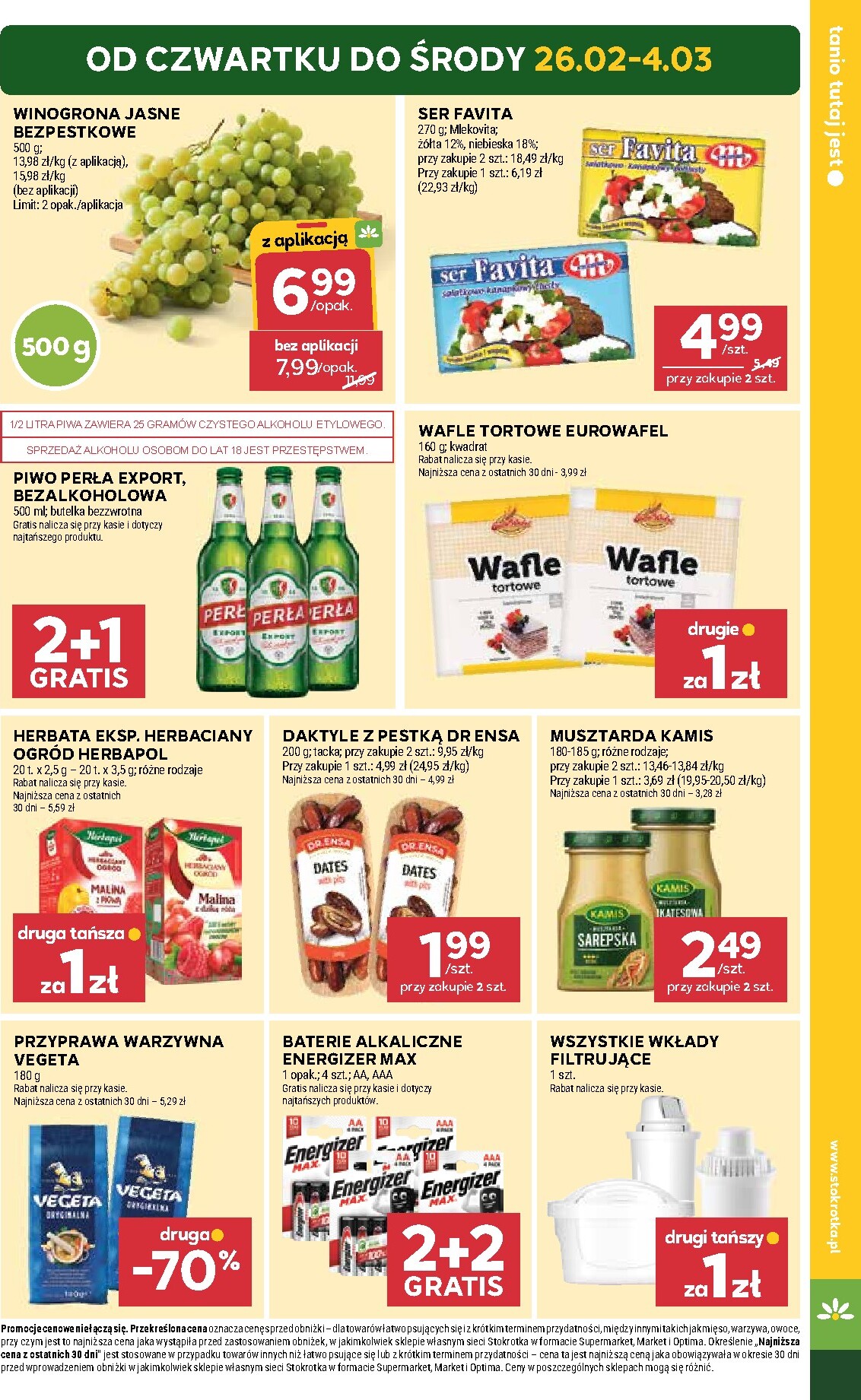 stokrotka - Gazetka Stokrotka - Market - ważna od 26.02.2026 do 04.03.2026 - page: 3