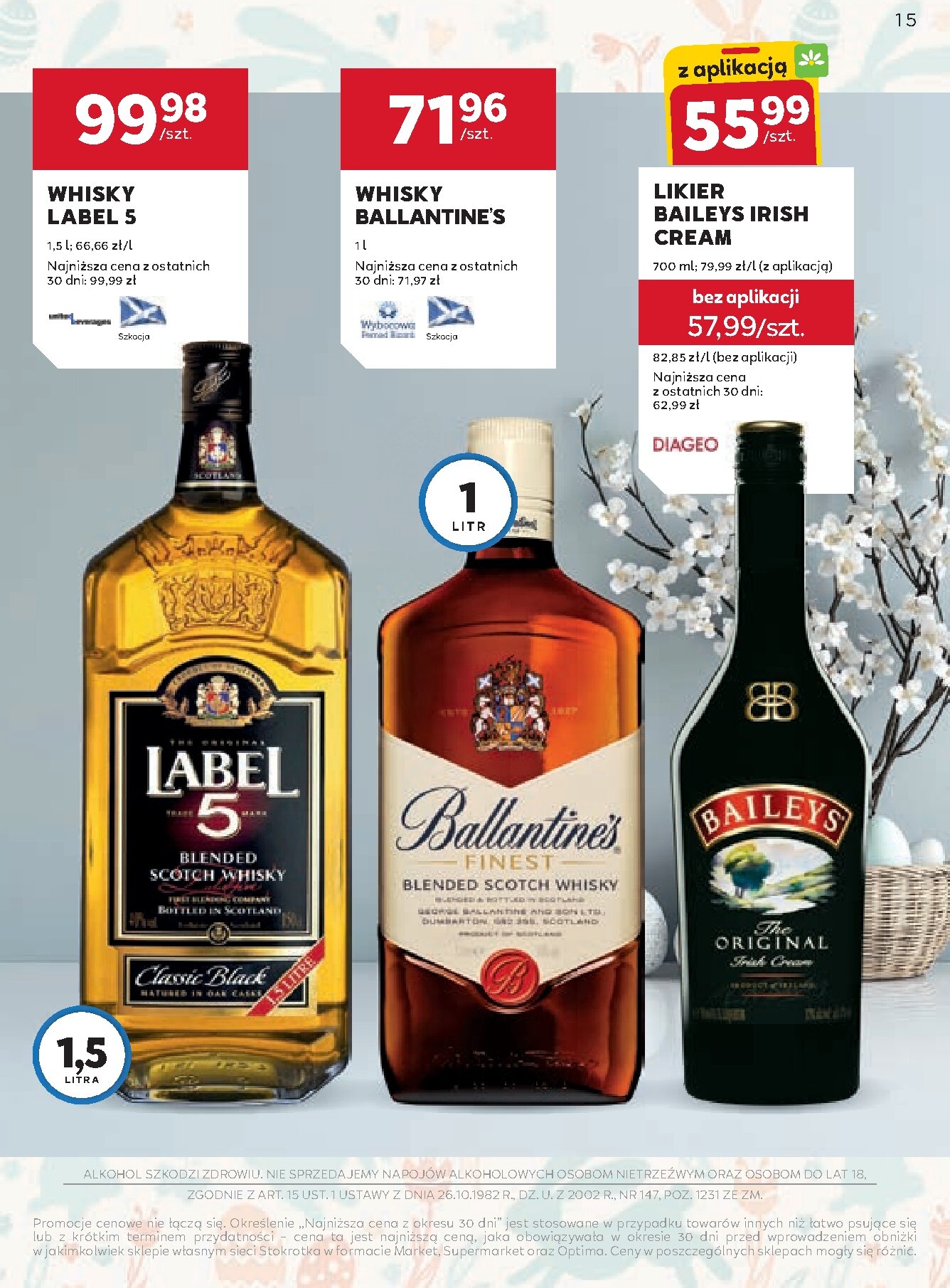 stokrotka - Gazetka Stokrotka - W dobrym smaku! - ważna od 19.03.2026 do 15.04.2026 - page: 15