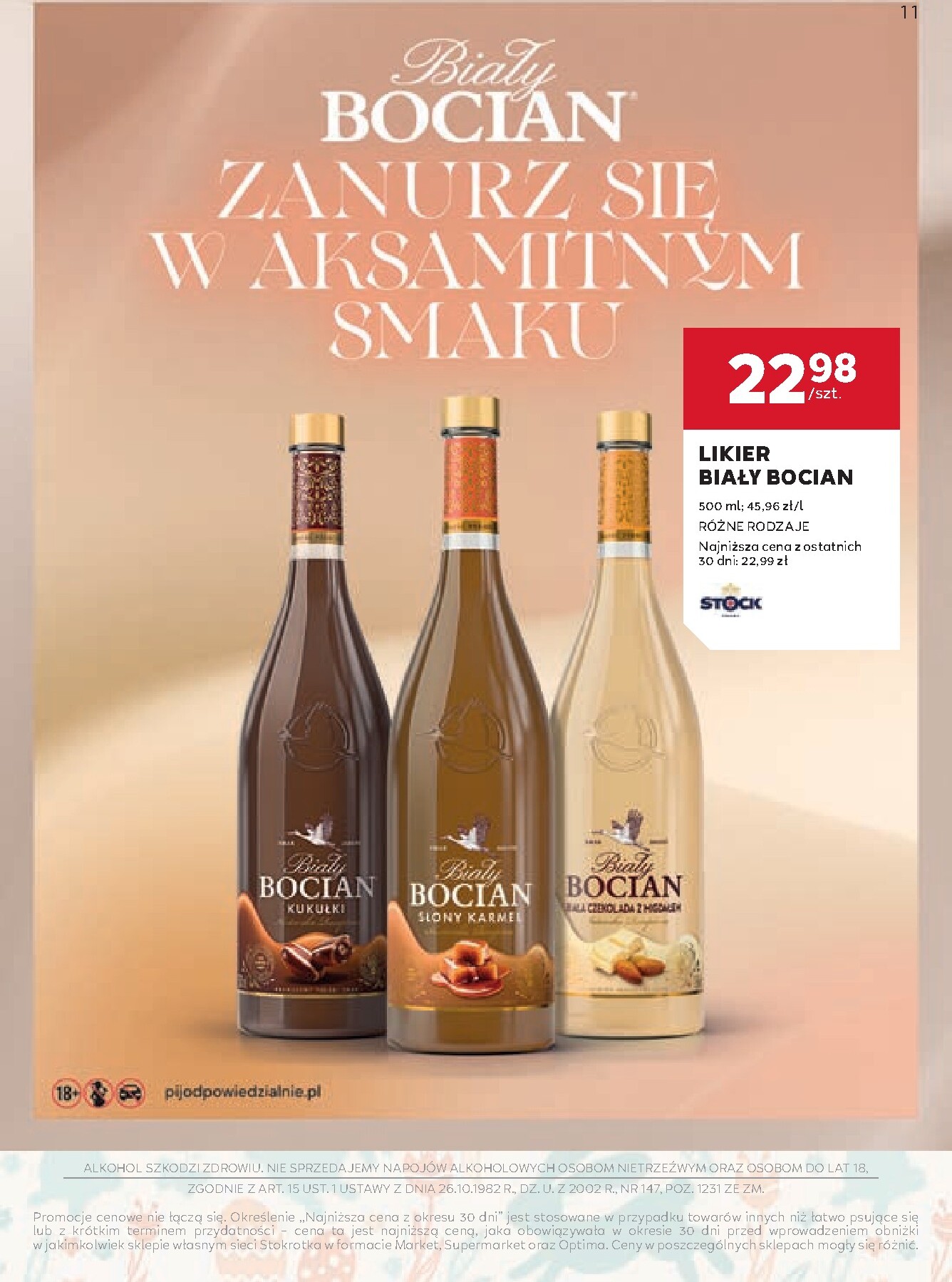 stokrotka - Gazetka Stokrotka - W dobrym smaku! - ważna od 19.03.2026 do 15.04.2026 - page: 11