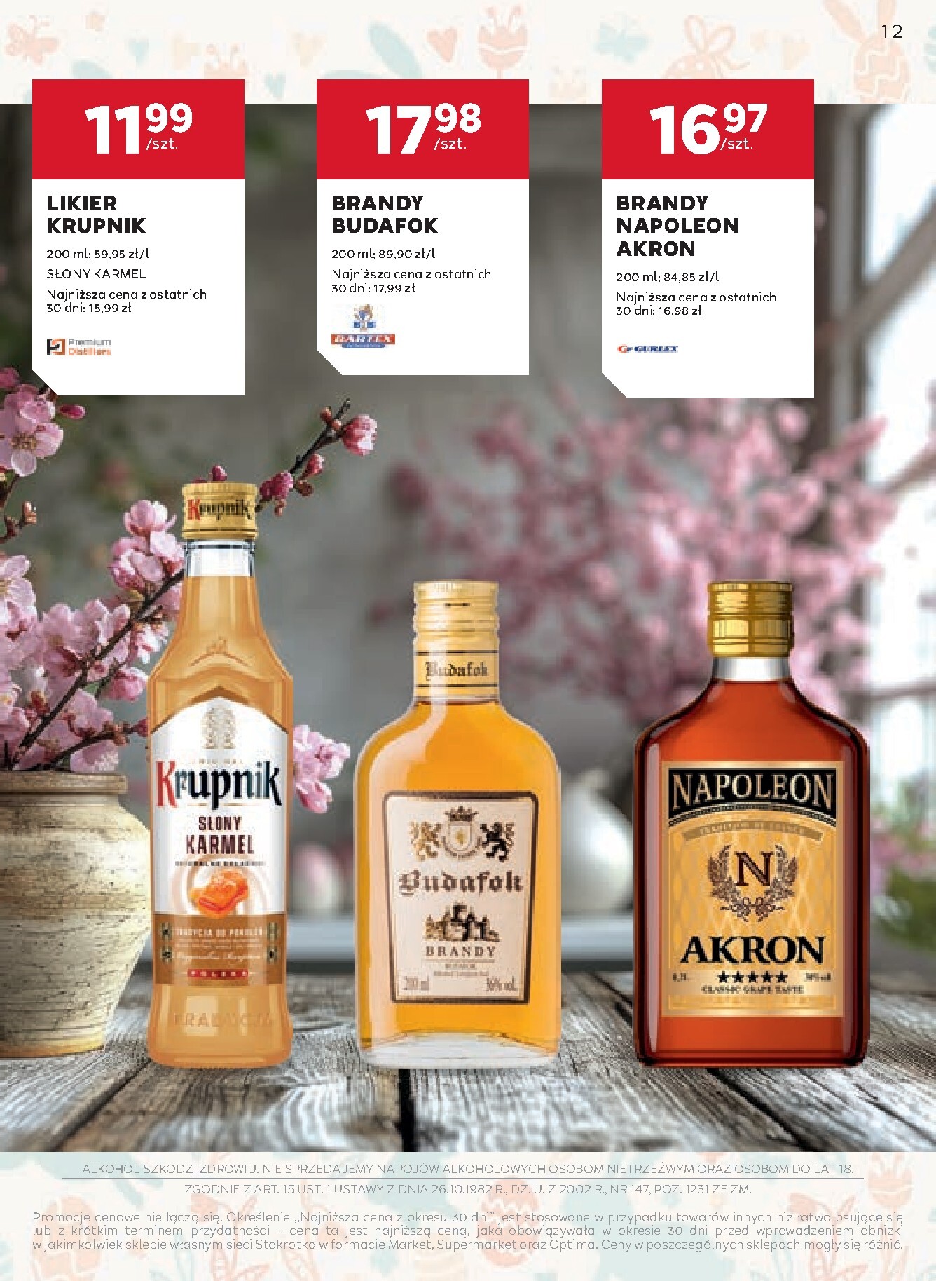 stokrotka - Gazetka Stokrotka - W dobrym smaku! - ważna od 19.03.2026 do 15.04.2026 - page: 12