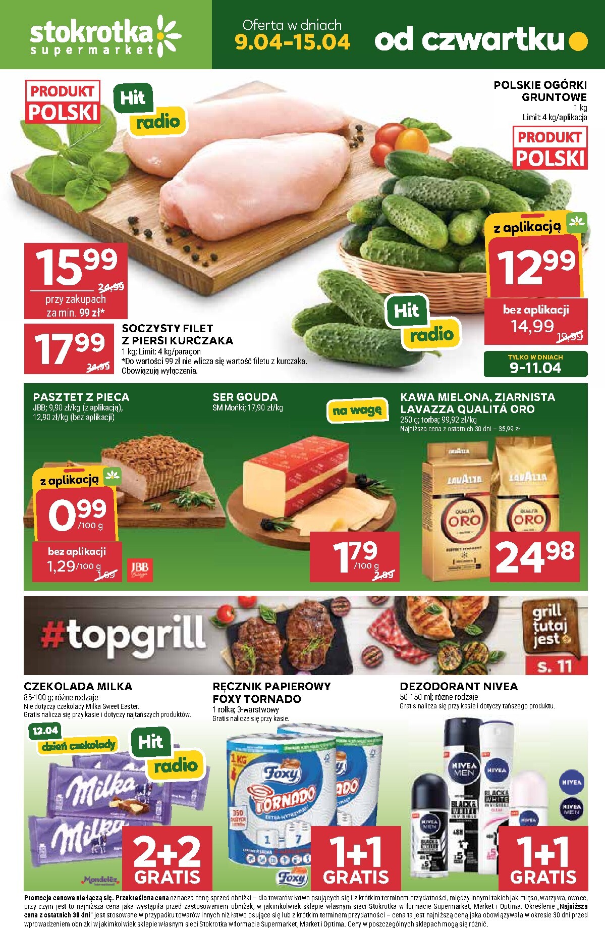 stokrotka - Nowa gazetka Stokrotka - Supermarket ważna od 09.04.2026 do 15.04.2026 - page: 1